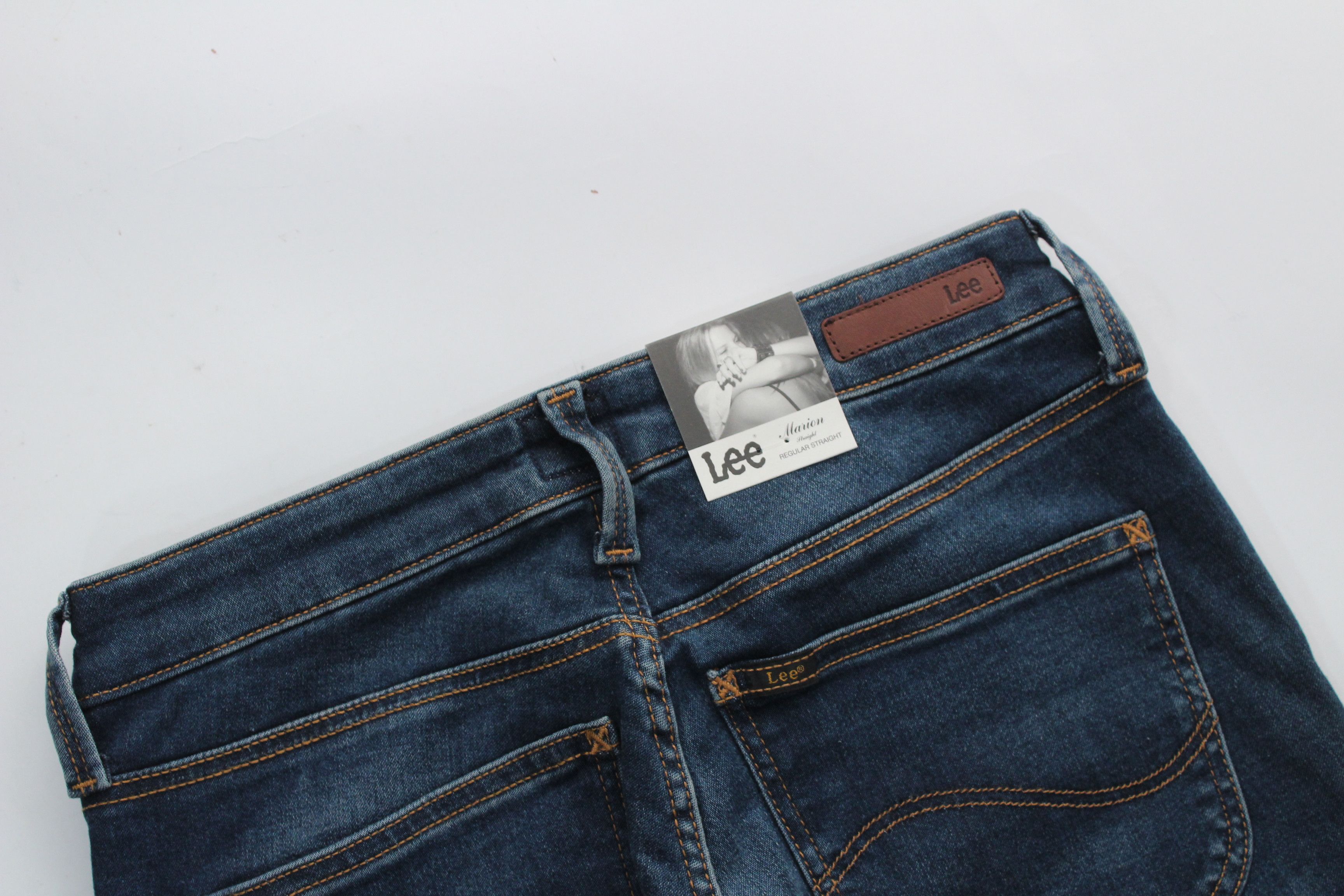 Lee Lee Marion Regular Straght 27/33 New Vintage Authentic Size 27" / US 4 / IT 40 - 10 Thumbnail
