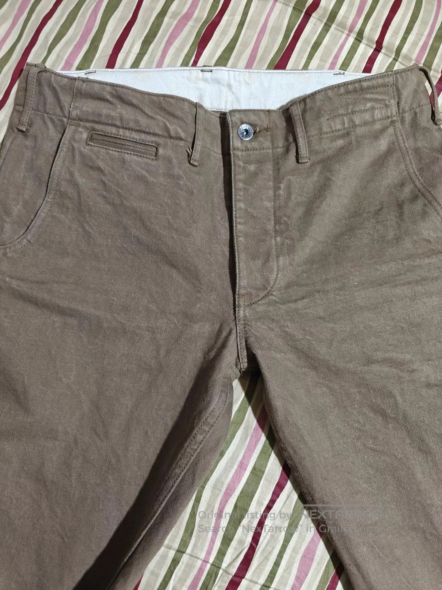 Samurai Jeans SAMURAI JEANS SJ42CP 15oz Cargo Pants. Size US 35 - 4 Thumbnail