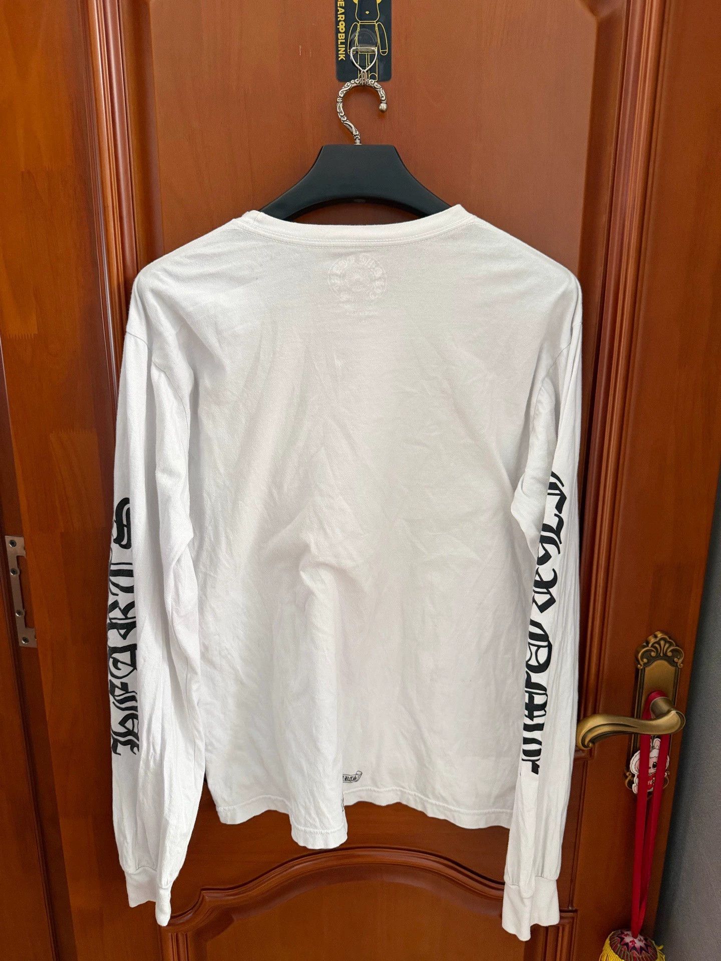Chrome Hearts Chrome Hearts White Long-Sleeve Sleeve with Logo on Collar Size US L / EU 52-54 / 3 - 2 Thumbnail