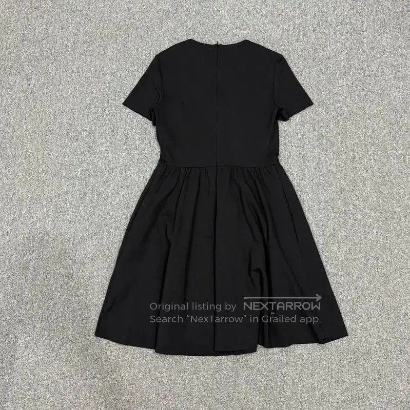 Valentino Valentino Black Cotton Short Sleeve Dress . Size S / US 4 / IT 40 - 2 Thumbnail