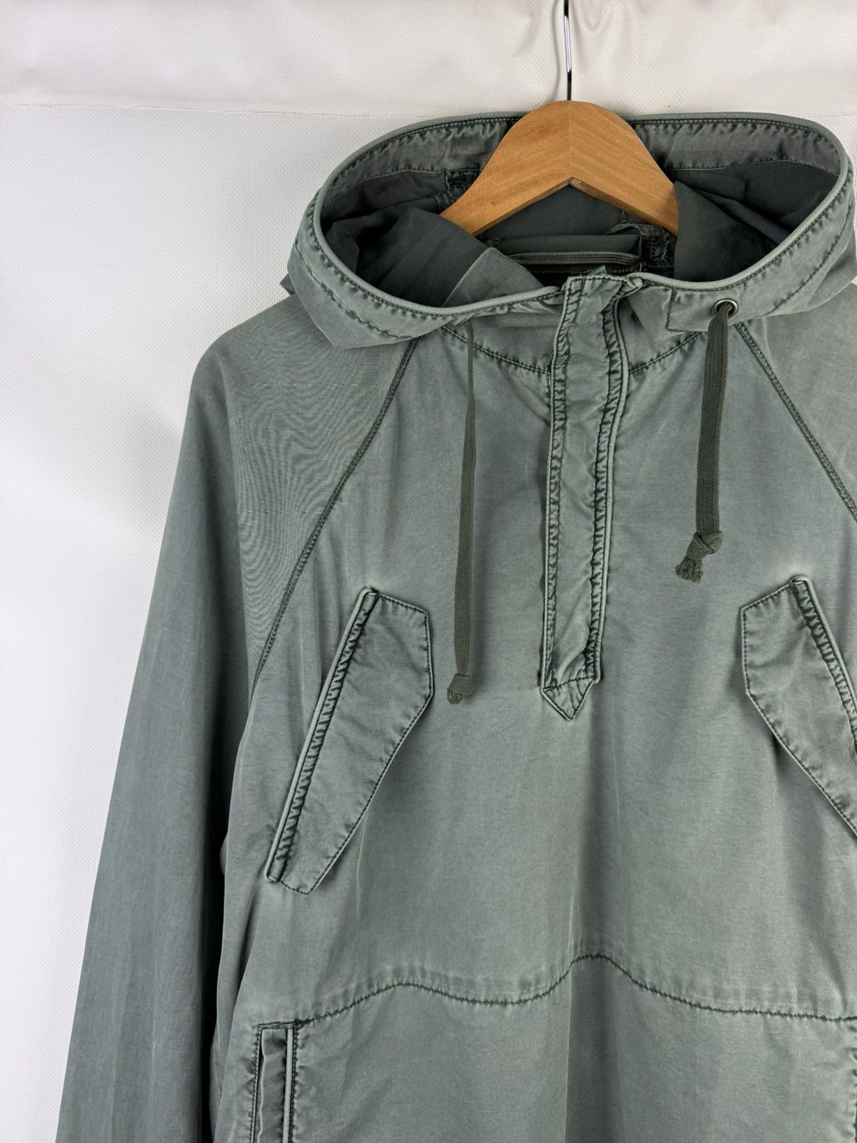 Aem'kei Aem’kei Men’s Military Style Hooded Anorak Jacket Size S Size US S / EU 44-46 / 1 - 2 Thumbnail
