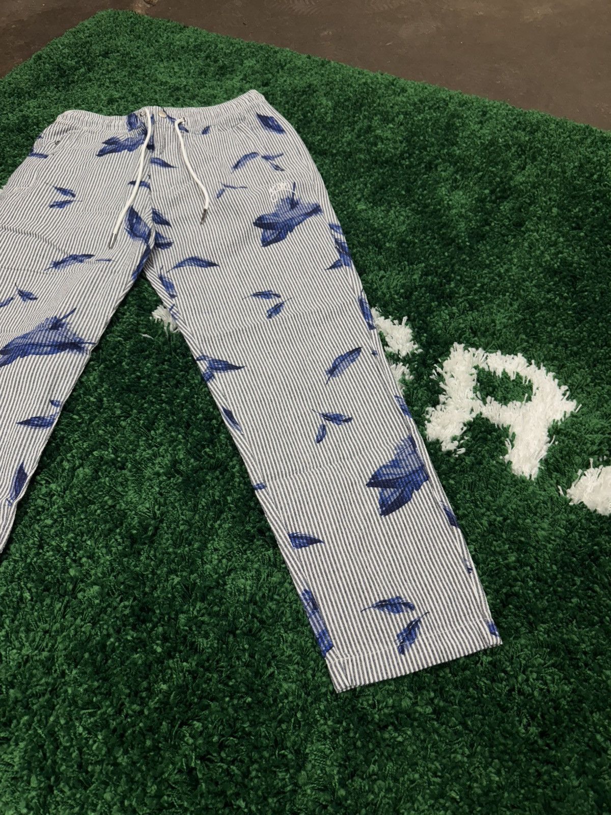 Kith Kith Stryker Seersucker Feather Drawstring Pants Medium M Size US 32 / EU 48 - 2 Thumbnail
