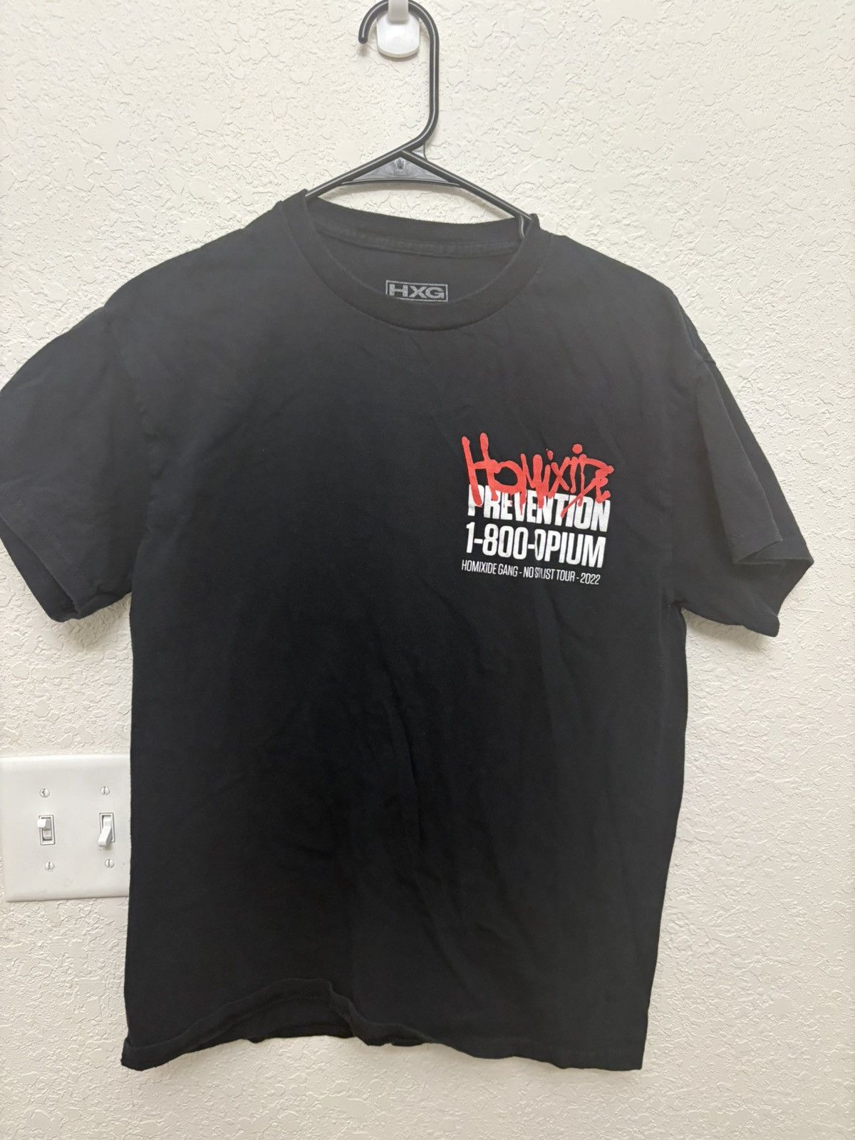 HXG Homixide Gang, Homixide Prevention Phone Number Shirt Size US M / EU 48-50 / 2 - 1 Thumbnail