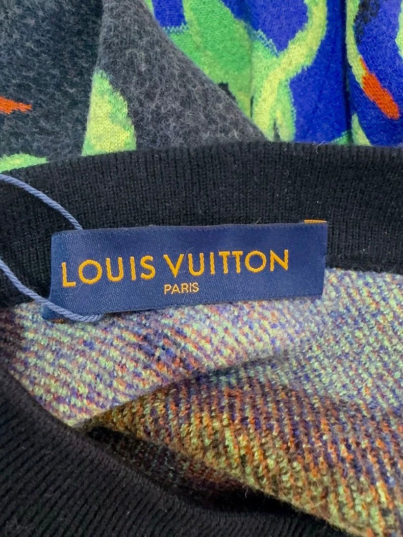 Louis Vuitton Louis Vuitton 22 Fall/Winter Flame Sweater 2503-Nextarrow Size US M / EU 48-50 / 2 - 4 Thumbnail