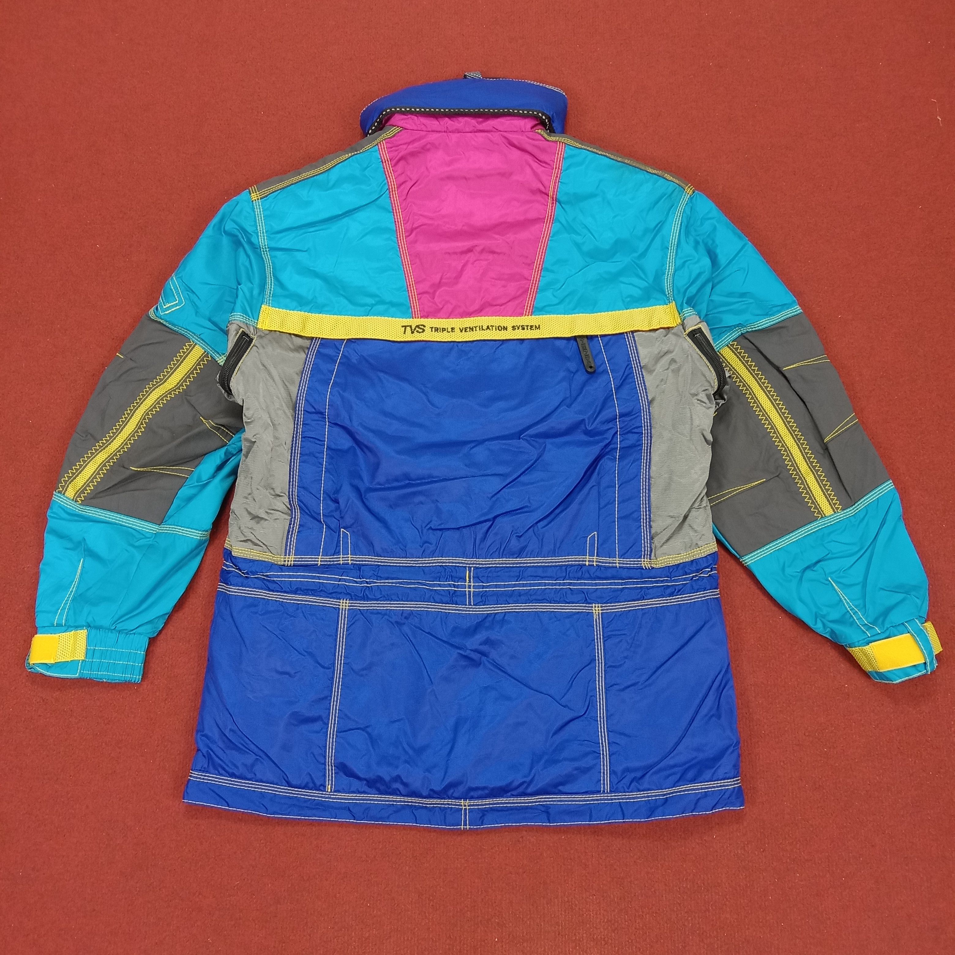 Phenix × Vintage Phenix World Top Grade Ski Wear Multicolour Design Jacket Size US L / EU 52-54 / 3 - 3 Thumbnail