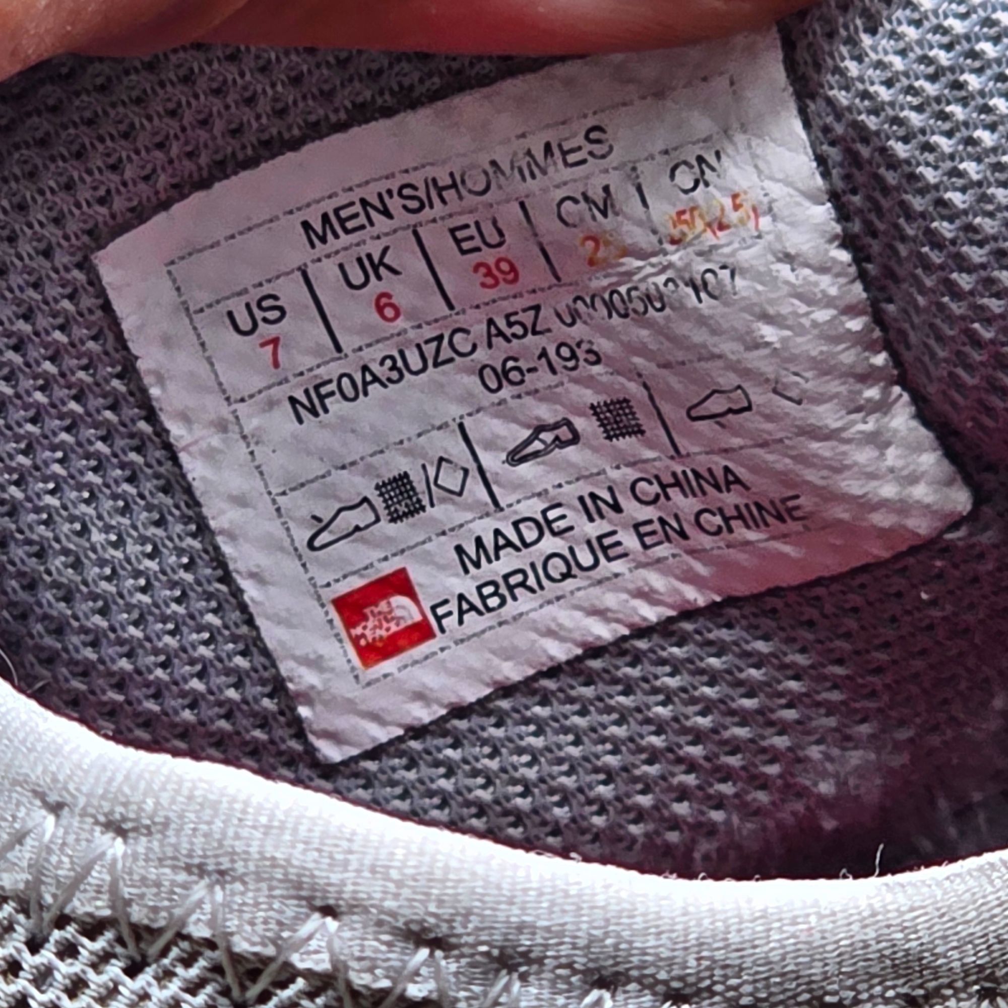 The North Face The North Face Surge Highgate Mens Size 7 Gray Shoes Athleti Size US 7 / EU 40 - 7 Thumbnail