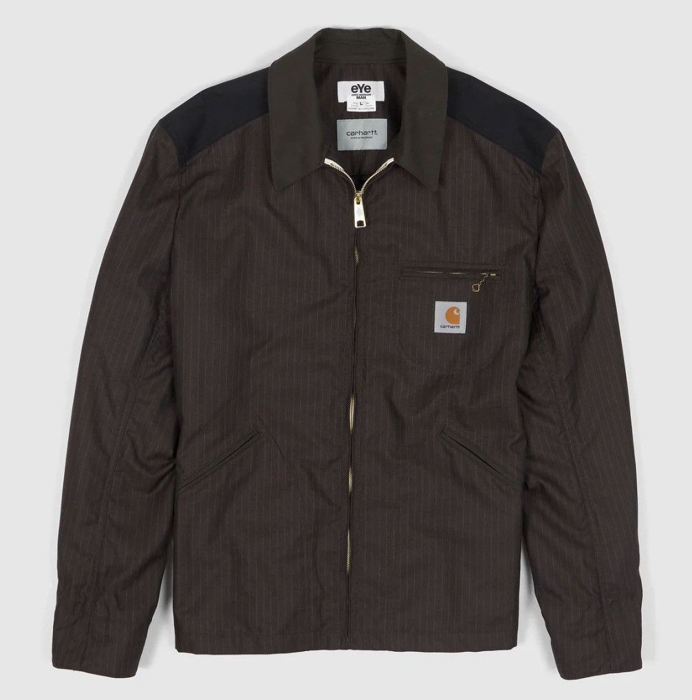 Carhartt × Junya Watanabe Junya Watanabe MAN x Carhartt Pinstripe Work Jacket Size US L / EU 52-54 / 3 - 8 Thumbnail