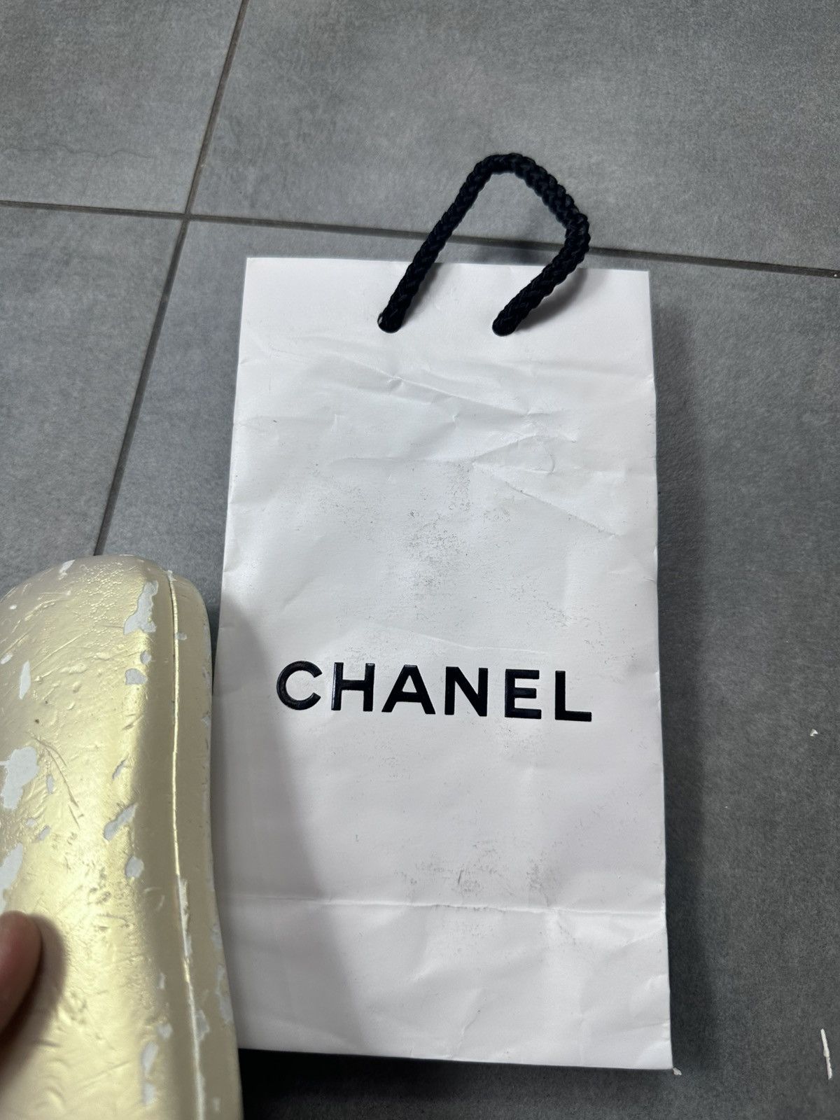 Chanel CHANEL Sunglasses Rimless Rhinestone Shields CC Logo 4048 Size ONE SIZE - 25 Thumbnail