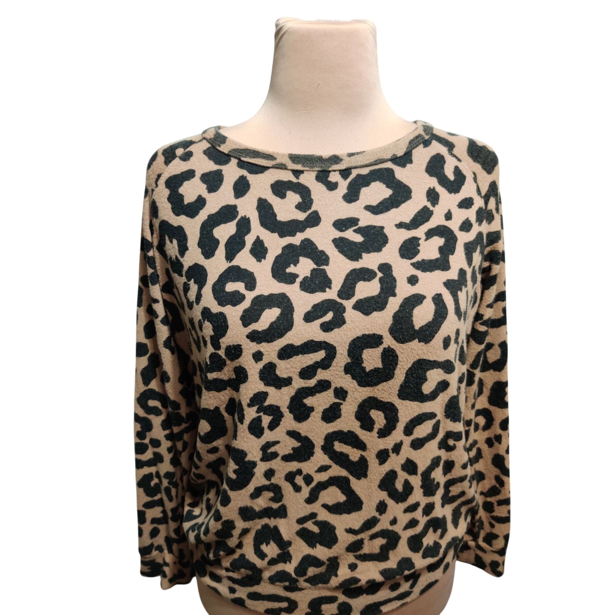 Buffalo David Bitton Buffalo David Bitton size L Leopard Print Cozy Knit Top Boat Size L / US 10 / IT 46 - 10 Thumbnail