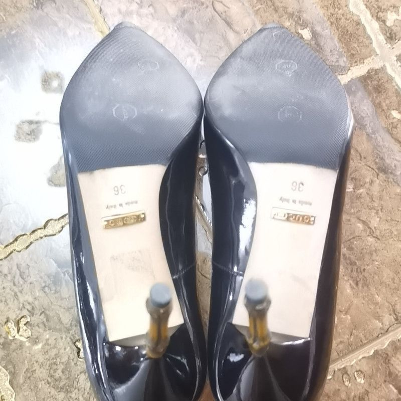 Gucci Gucci Black High Heels for Elegant Occasions - Size US 6 / EU 39 - 4 Thumbnail