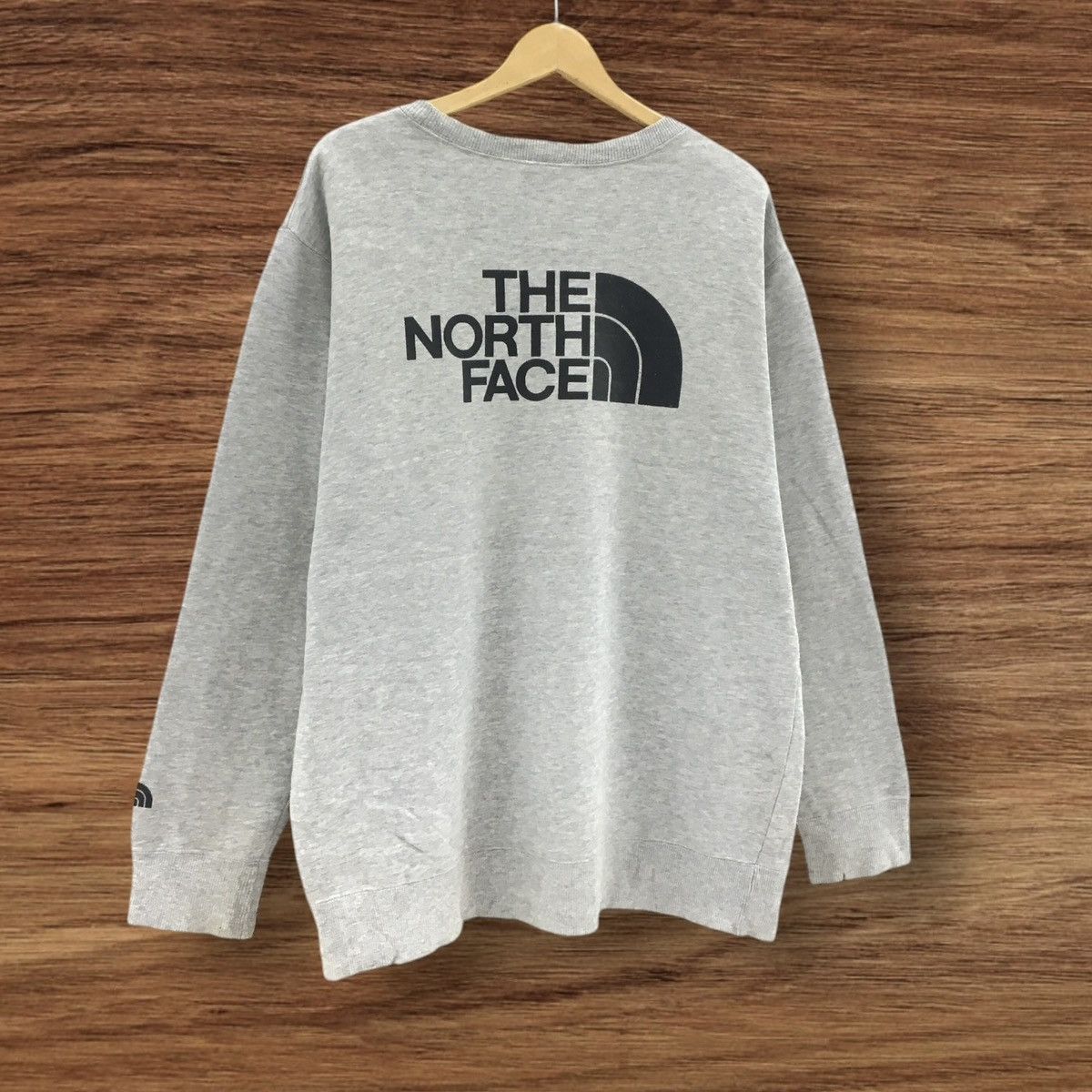 The North Face Vintage The North Face Crewneck BigLogo Size US L / EU 52-54 / 3 - 4 Thumbnail