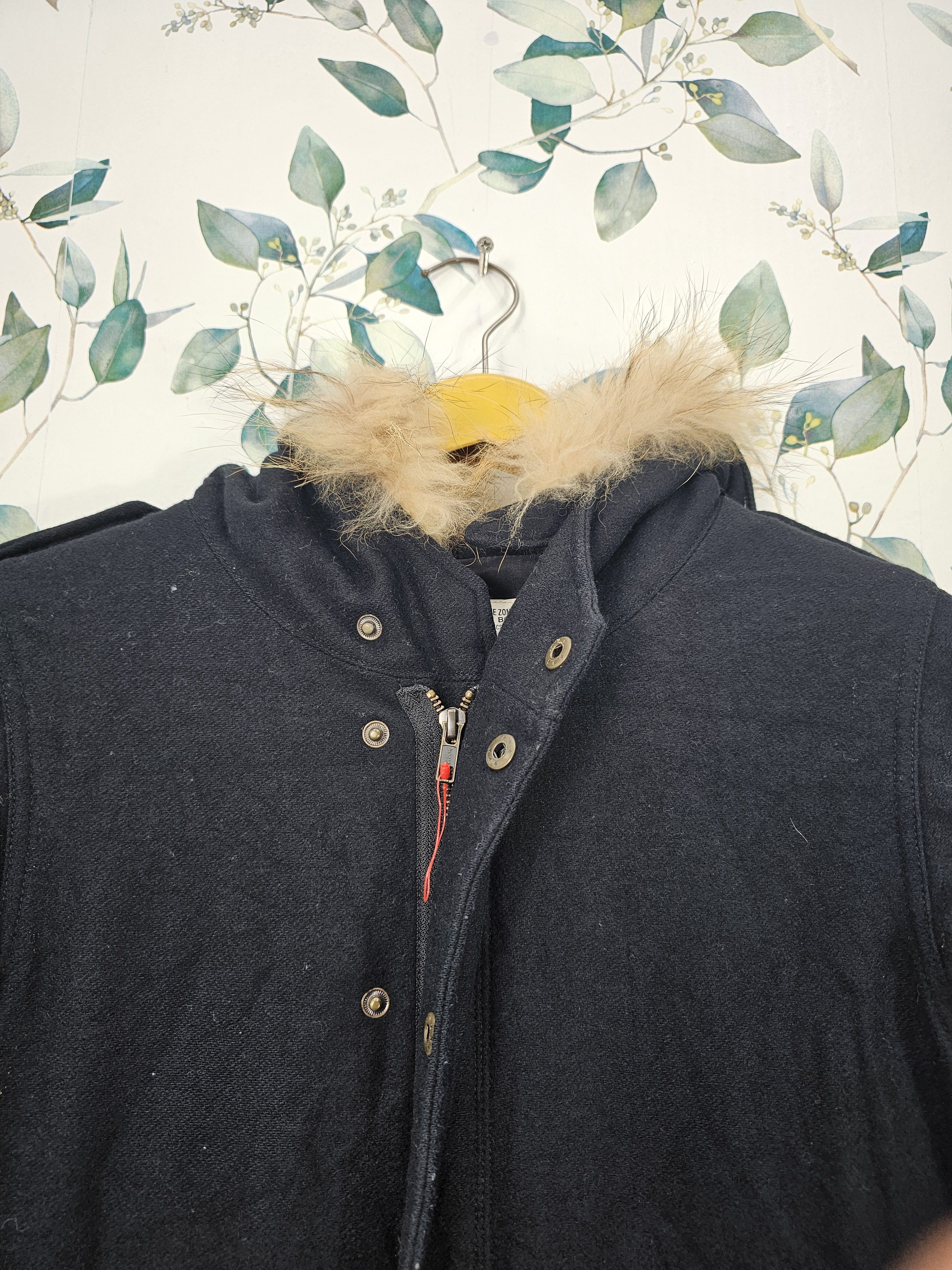 Beams Japan Japanese Brand BEAMS BOY Military Parka Wool Jacket J0115 Size US S / EU 44-46 / 1 - 8 Thumbnail