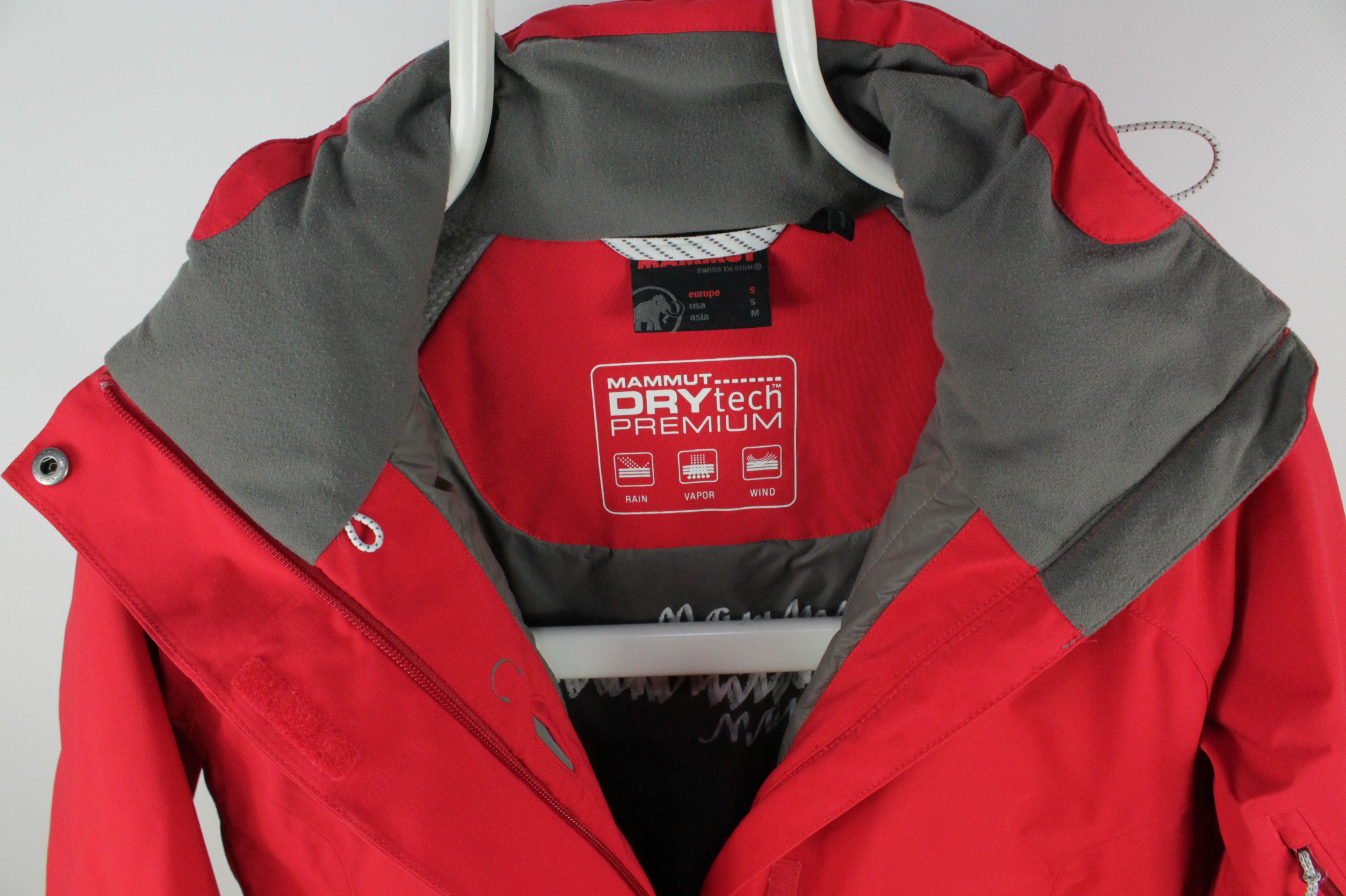 Mammut Mammut Glimmer Drytech Premium Red Ski Jacket Women's Size S / US 4 / IT 40 - 4 Thumbnail
