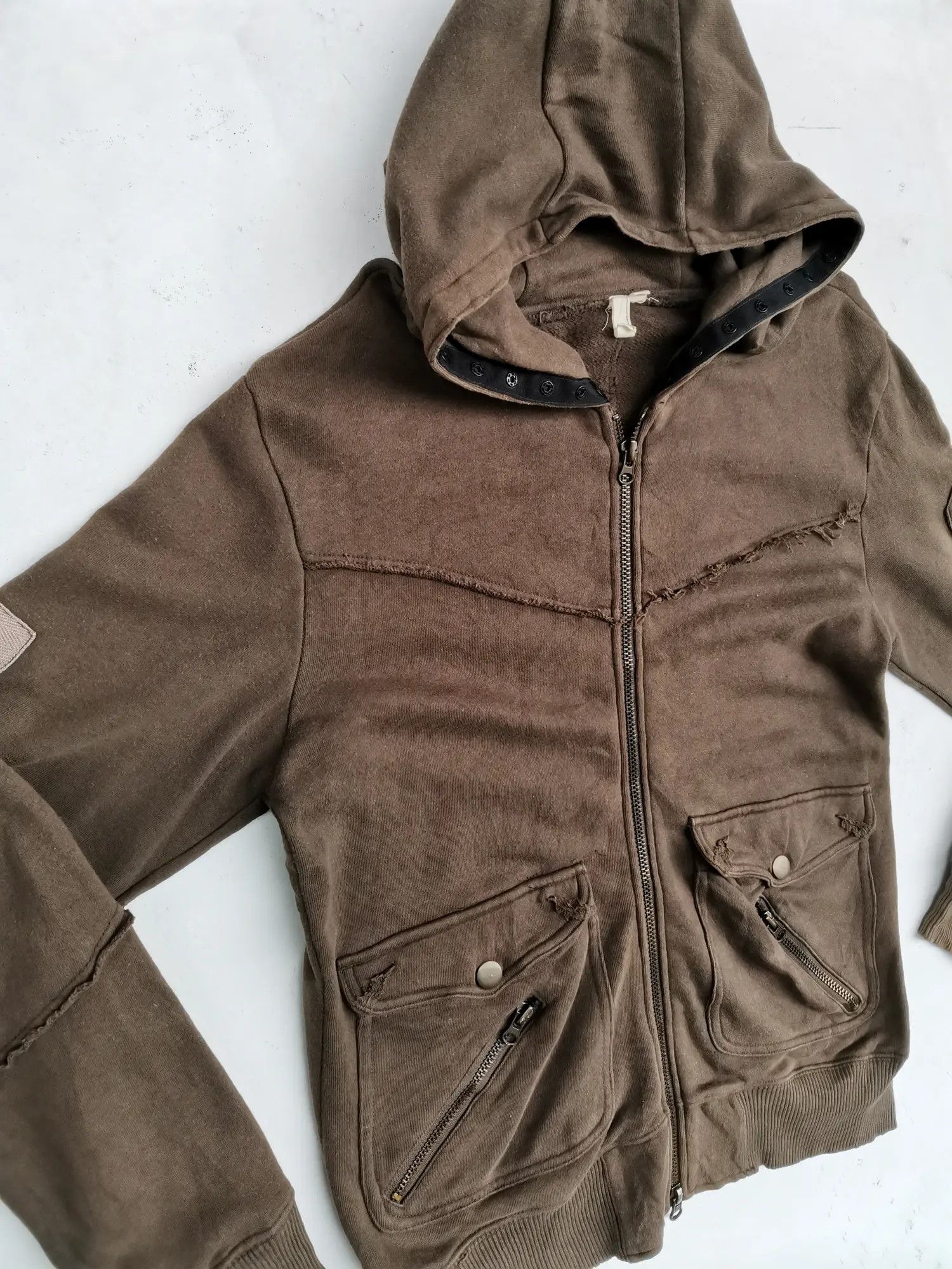 Slick Rare!!! Slick Double Pocket Hoodie Sweatshirt Size US L / EU 52-54 / 3 - 5 Thumbnail