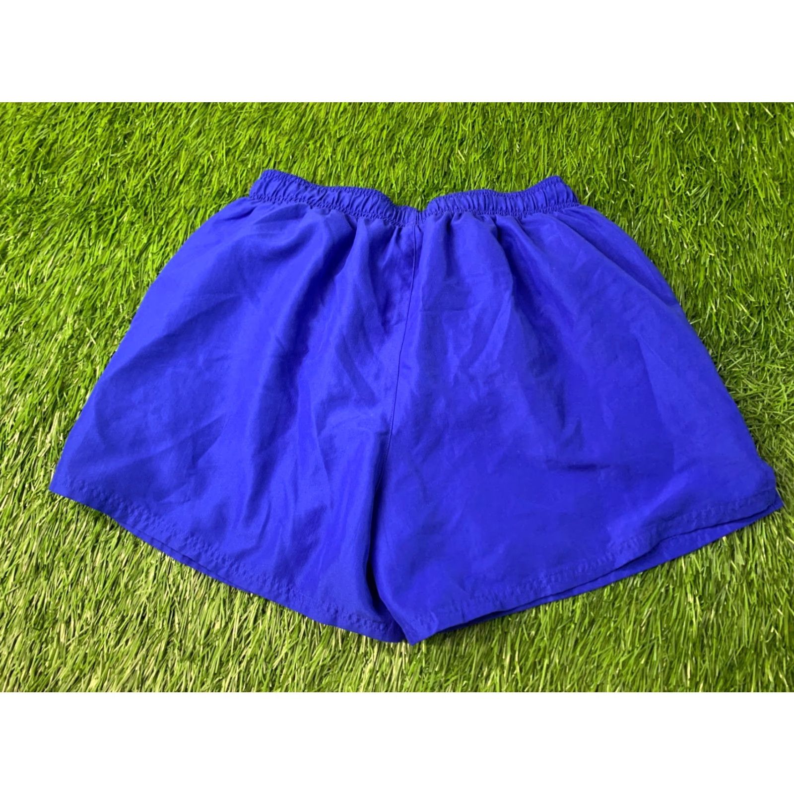 Nike NIKE MEN Beach Shorts Casual L Blue 40cm 33cm Pockets SWIM SWIMMING Size US 33 - 6 Thumbnail