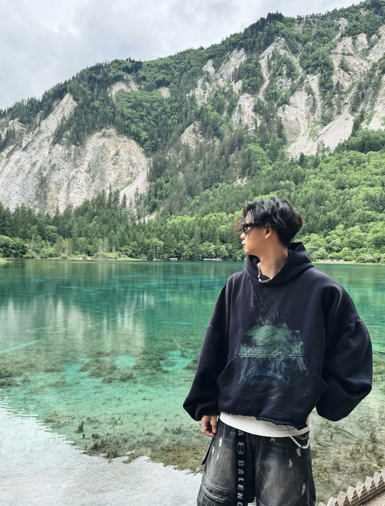 Balenciaga DIY Imprint Cropped Hoodie Size US XS / EU 42 / 0 - 8 Thumbnail