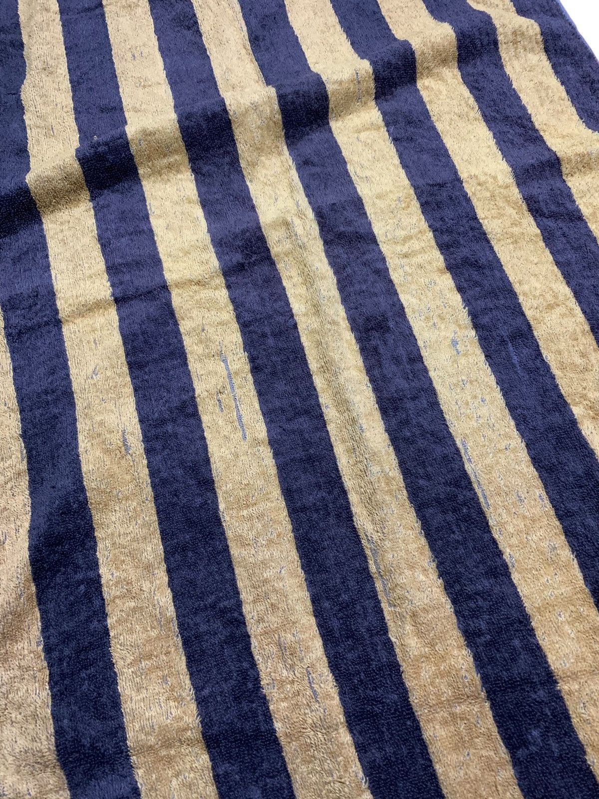 Fendi monogram striped towel