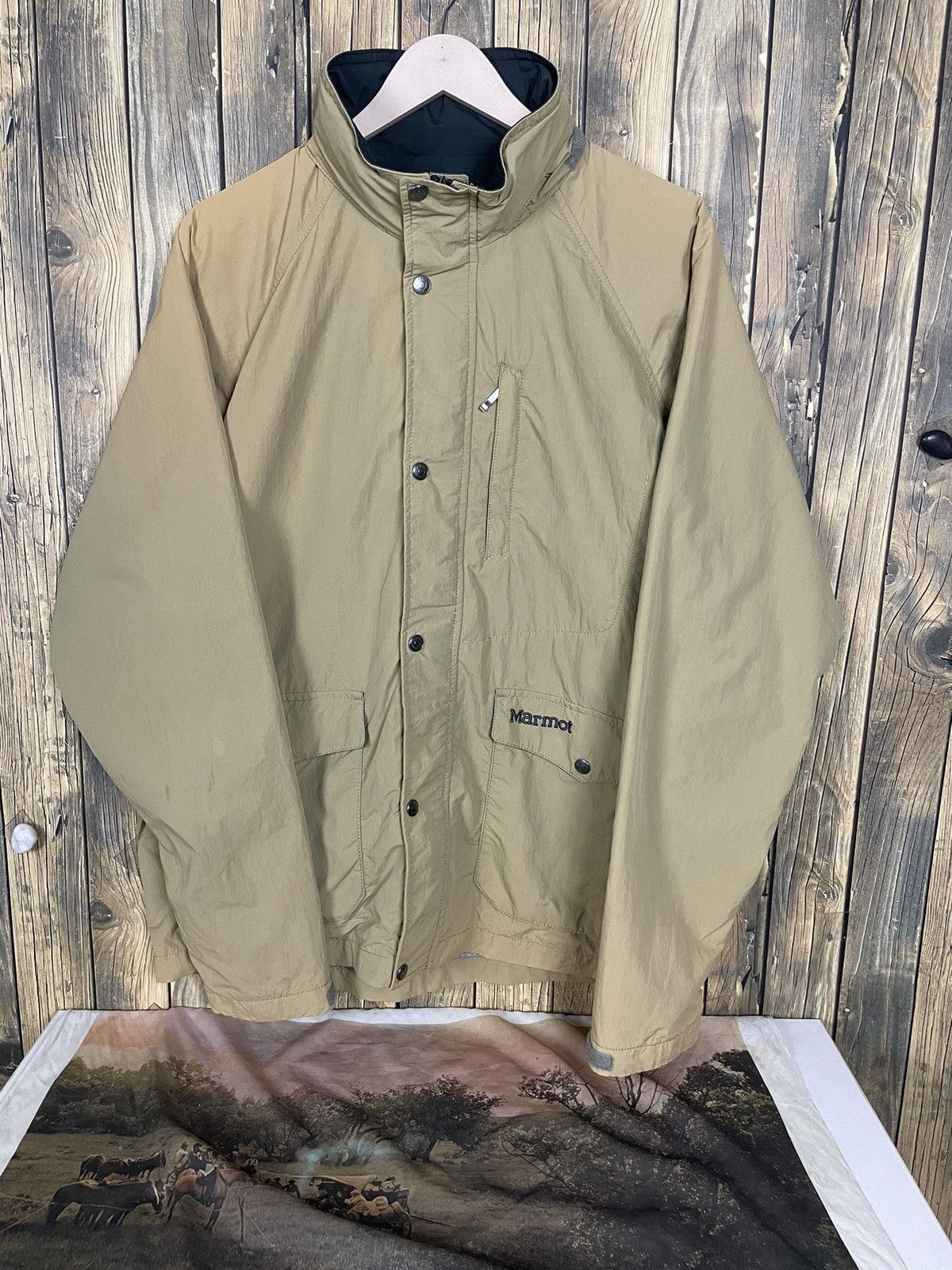 Marmot × Vintage Marmot jacket with hoodie Size US XL / EU 56 / 4 - 1 Thumbnail