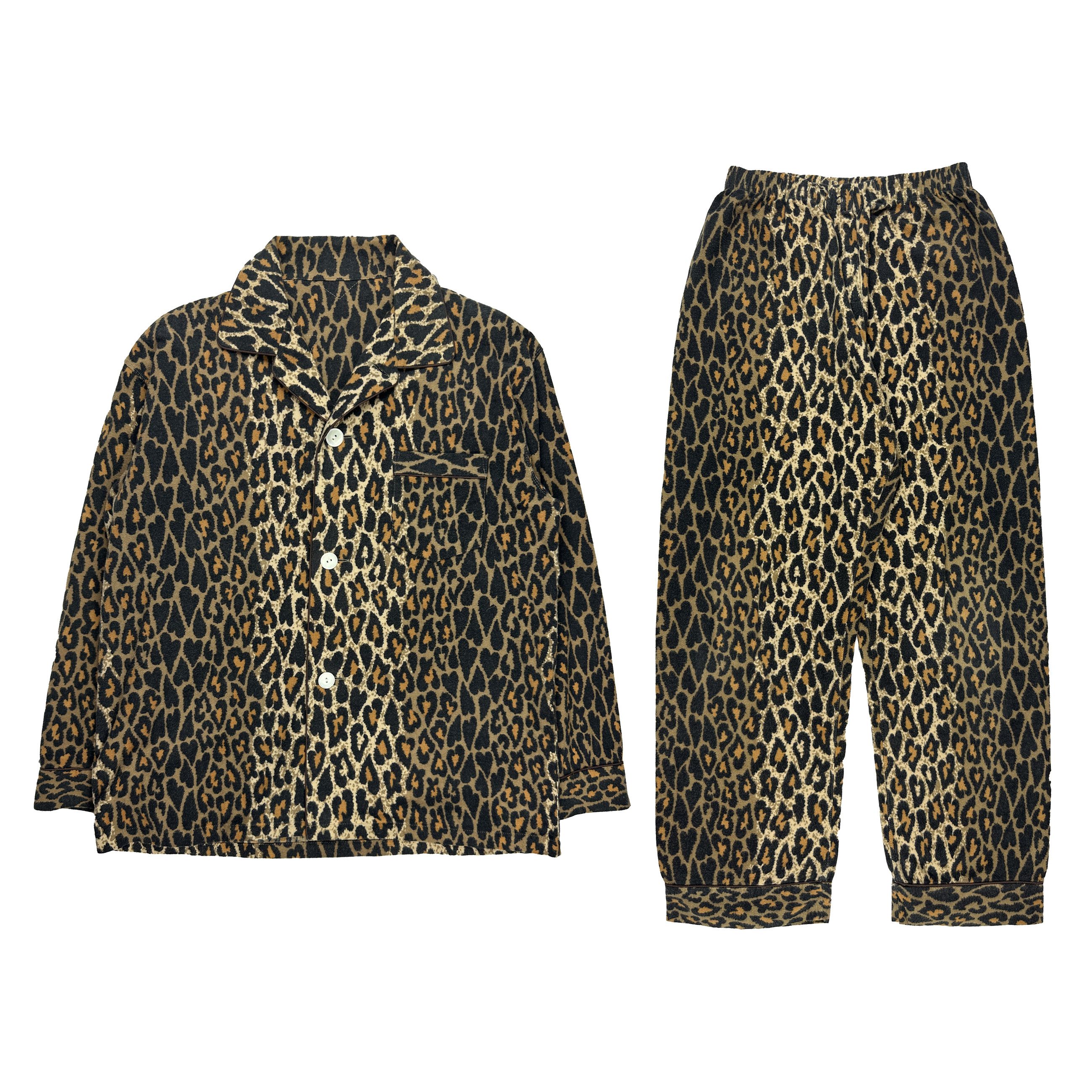 Number (N)ine × Takahiromiyashita The Soloist. SS/AW03 Crying Heart Leopard Pajama Set Size US L / EU 52-54 / 3 - 1 Thumbnail