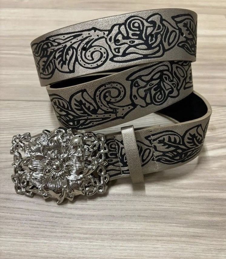 Japanese Brand Rose Buckle Belt Size ONE SIZE - 3 Thumbnail