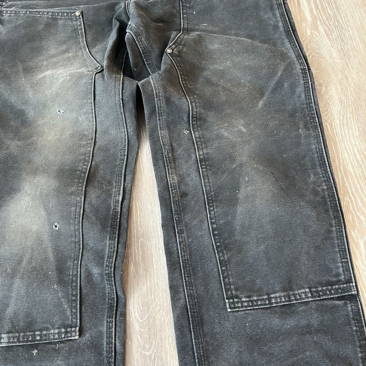 Carhartt × Vintage Faded Black Carhartt Double knee pants Size 28" / US 6 / IT 42 - 3 Thumbnail
