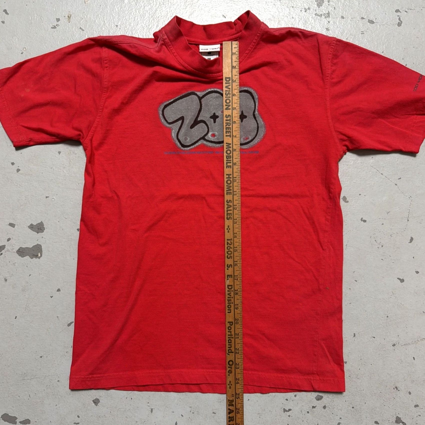 Zoo York VINTAGE ZOO YORK T-Shirt S Red New York NY Street Skateboarding Mock Neck 1990s-Y2K Size US S / EU 44-46 / 1 - 5 Thumbnail