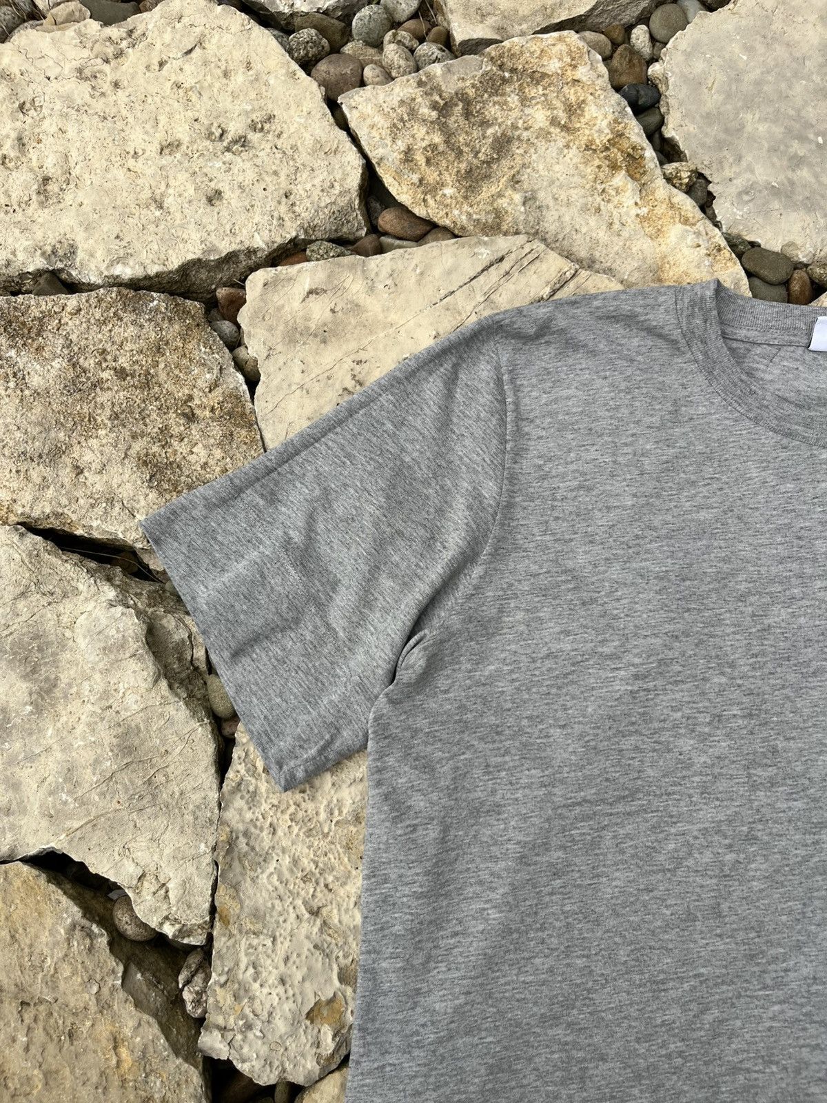 Designer × Ganni Ganni Software basic small chest logo grey tee t-shirt Size S / US 4 / IT 40 - 5 Thumbnail