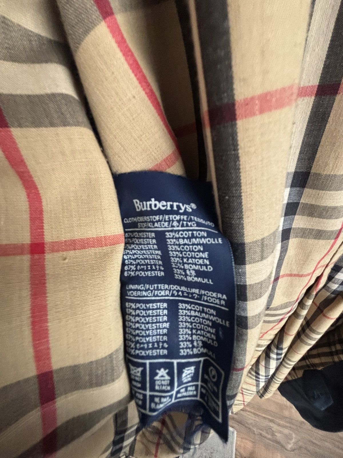 Burberry Burberry trench coat navy blue Size US L / EU 52-54 / 3 - 6 Thumbnail