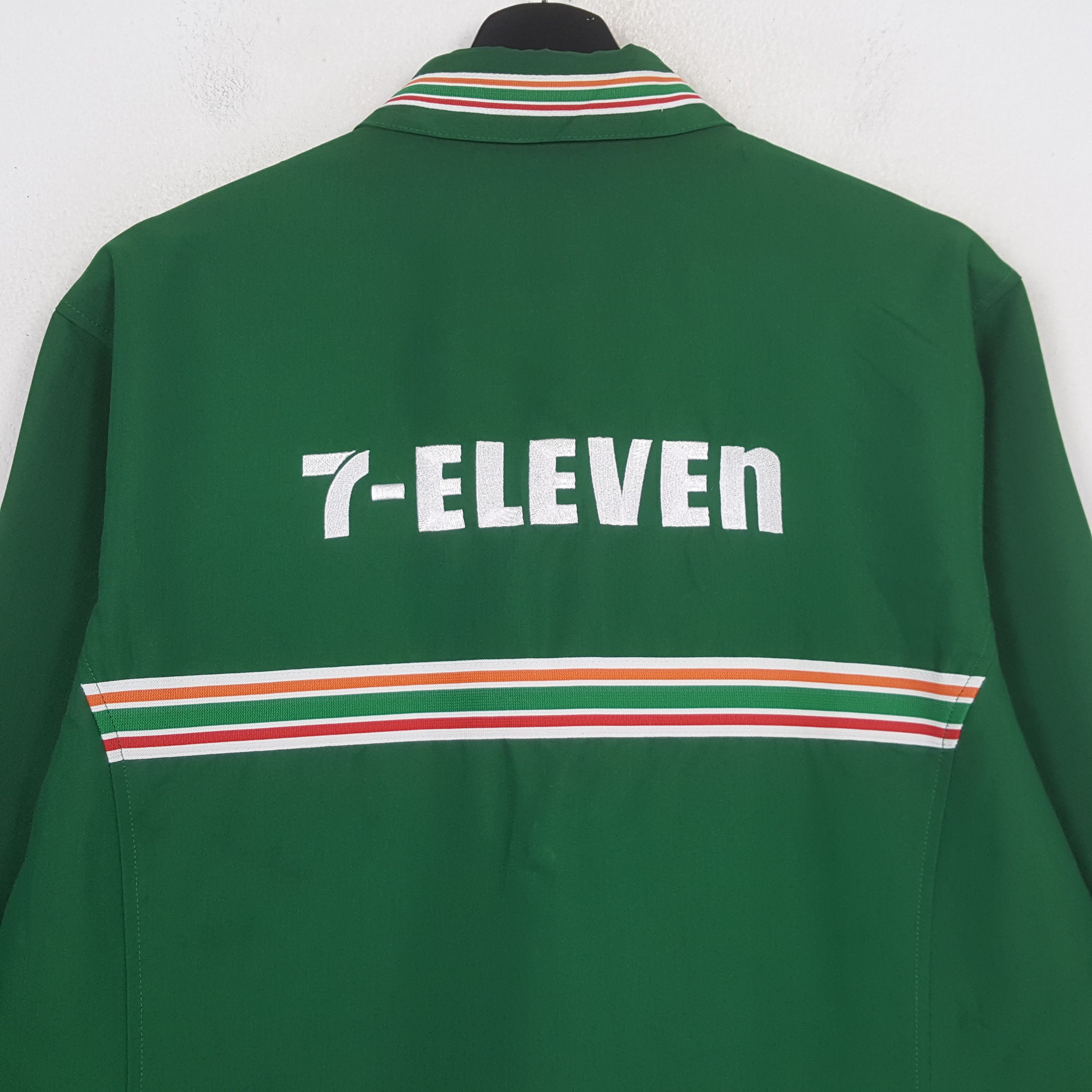 Vintage 7 Eleven Workwear Uniform Jacket C299N45 Size US M / EU 48-50 / 2 - 2 Thumbnail