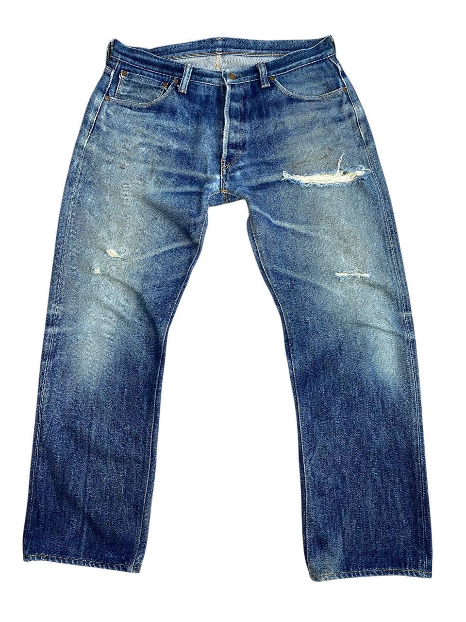 Samurai Jeans Samurai S510XX 19oz Regular Straight Thrashed Selvedge Denim Size US 36 / EU 52 - 1 Thumbnail