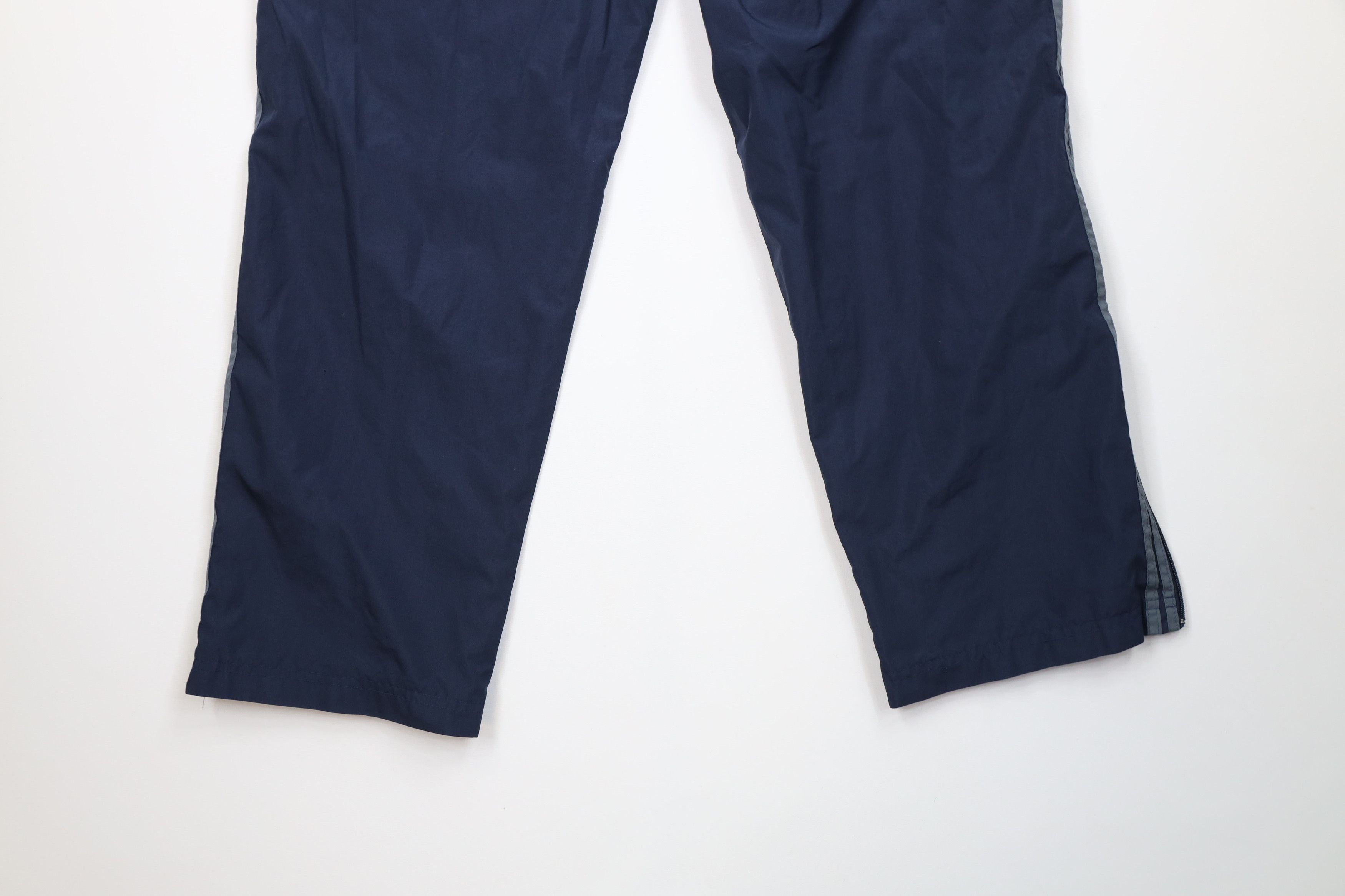 Champion Vintage 90s Champion Lined Wide Leg Windbreaker Pants Blue Size US 34 / EU 50 - 12 Thumbnail