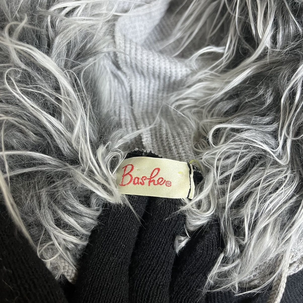 Japanese Brand Bashe Japan Faux Fur Hoodie – Layered LGB Style Size US L / EU 52-54 / 3 - 8 Thumbnail