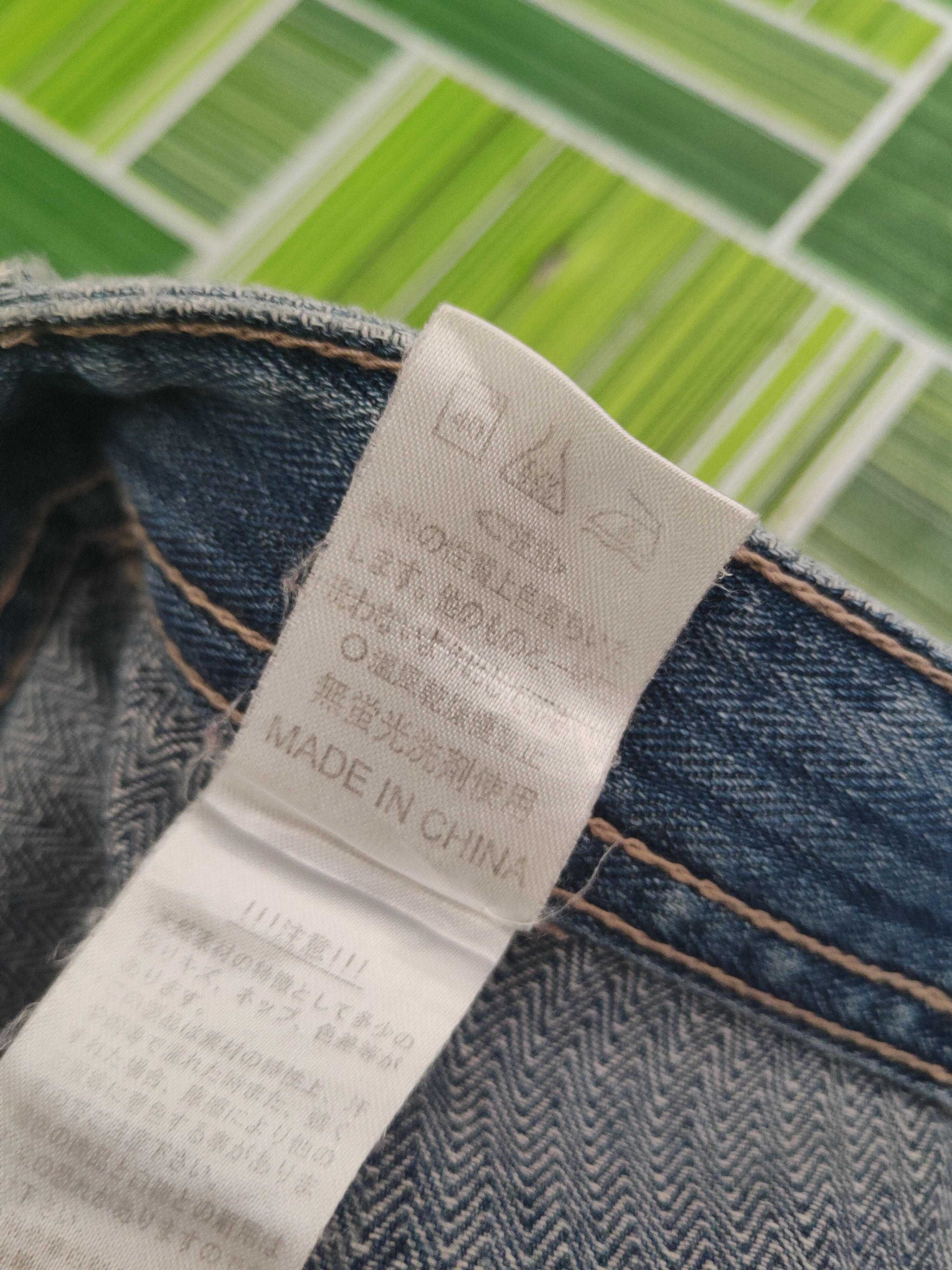 Vintage DL Evenriver Blue Distressed Ripped Jogger Jeans #1863 Size US 31 - 16 Thumbnail