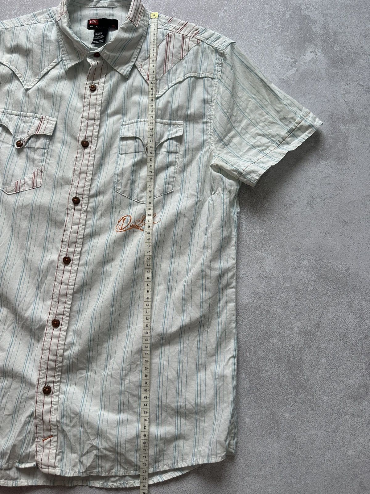 Diesel × Vintage Short Sleeve Shirts Diesel Vintage Streetwear size XL Size US XL / EU 56 / 4 - 7 Thumbnail