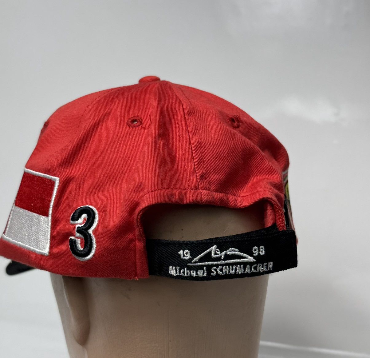Ferrari Ferrari Dekra #3 Michael Schumacher 1998 Vintage Racing Cap Size ONE SIZE - 3 Thumbnail