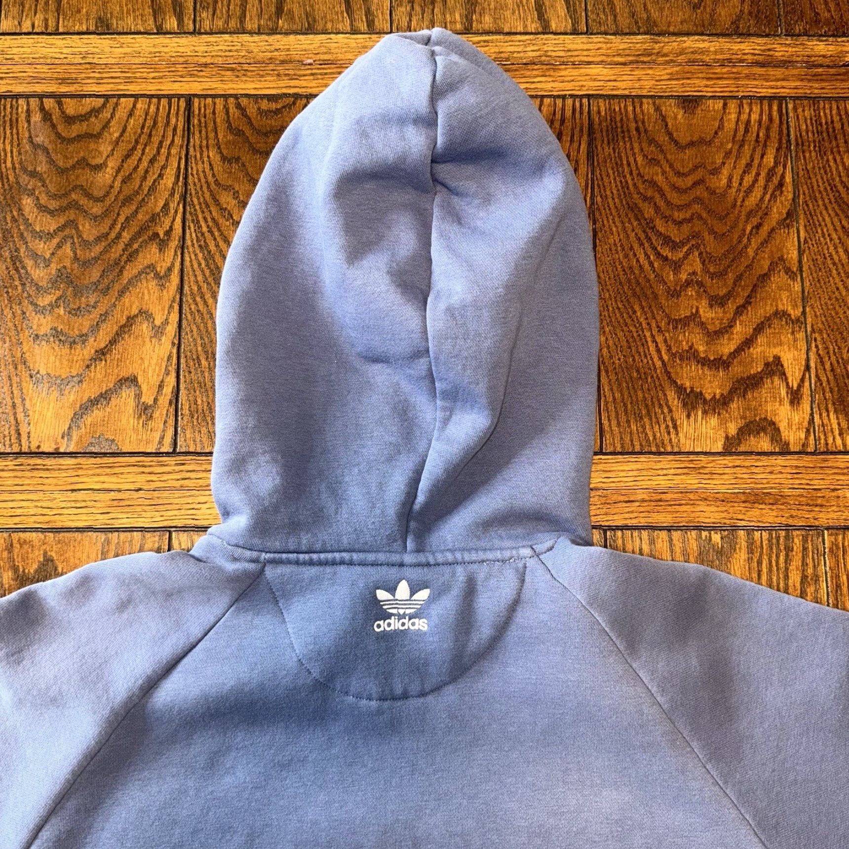 Adidas Adidas Hoodie Mens XL Blue Logo Fleece Pullover Hooded Sweatshirt Size US XL / EU 56 / 4 - 7 Thumbnail