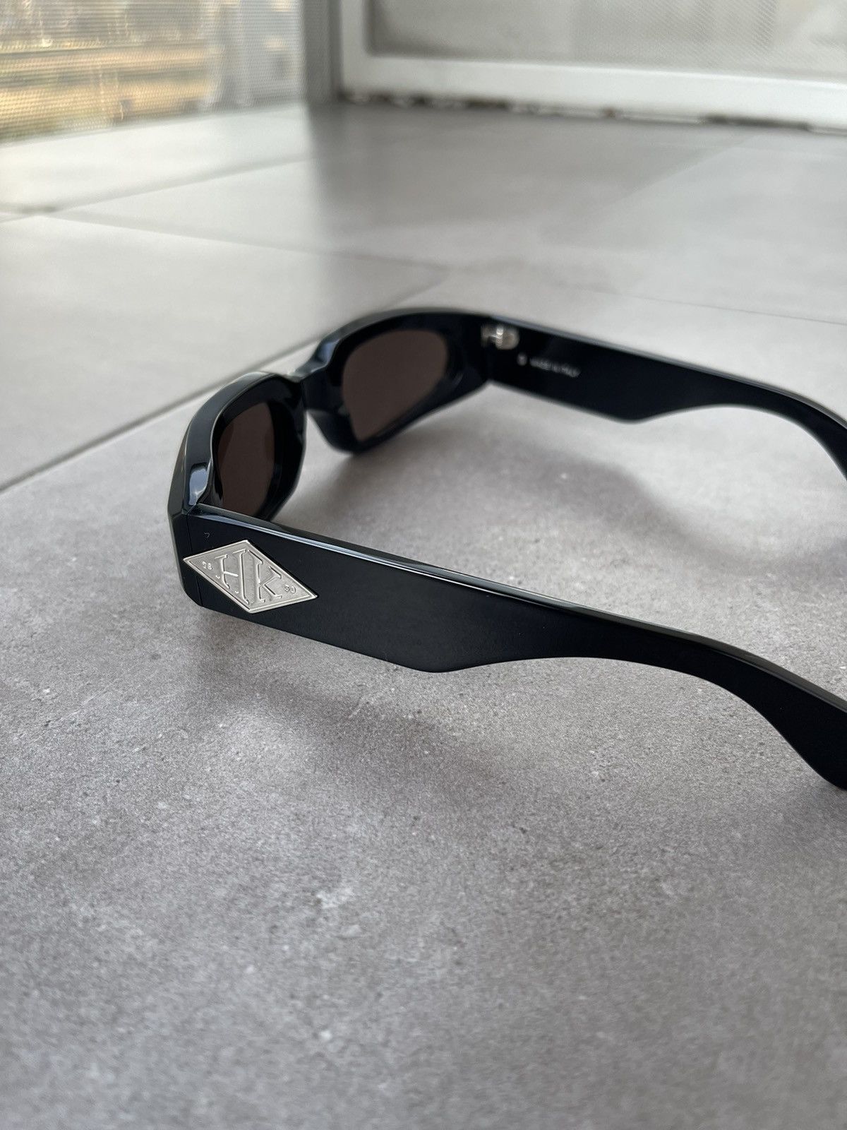 Han Kjobenhavn !DS! SS23 Han Kjobenhavn Dash Black Sunglasses Size ONE SIZE - 11 Thumbnail
