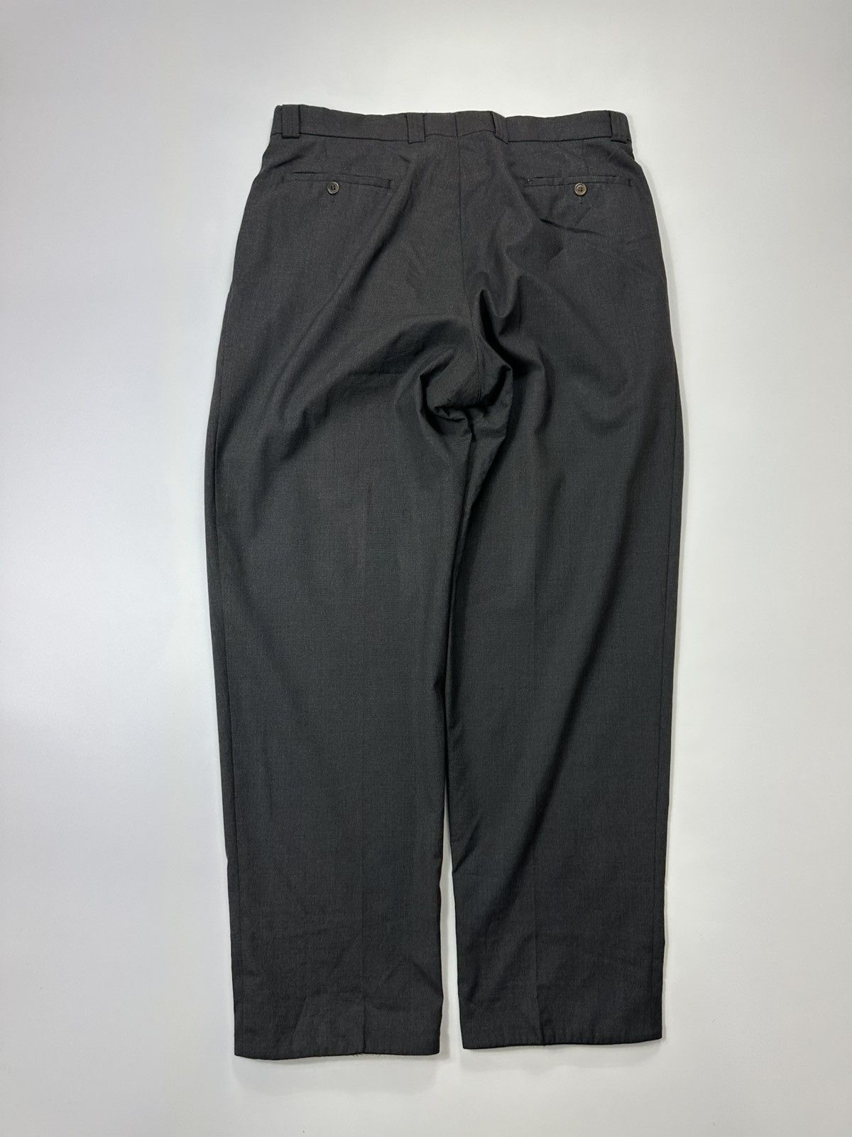 Valentino Vintage UOMO Valentino Wool Pants Classic Black Size US 34 / EU 50 - 2 Thumbnail