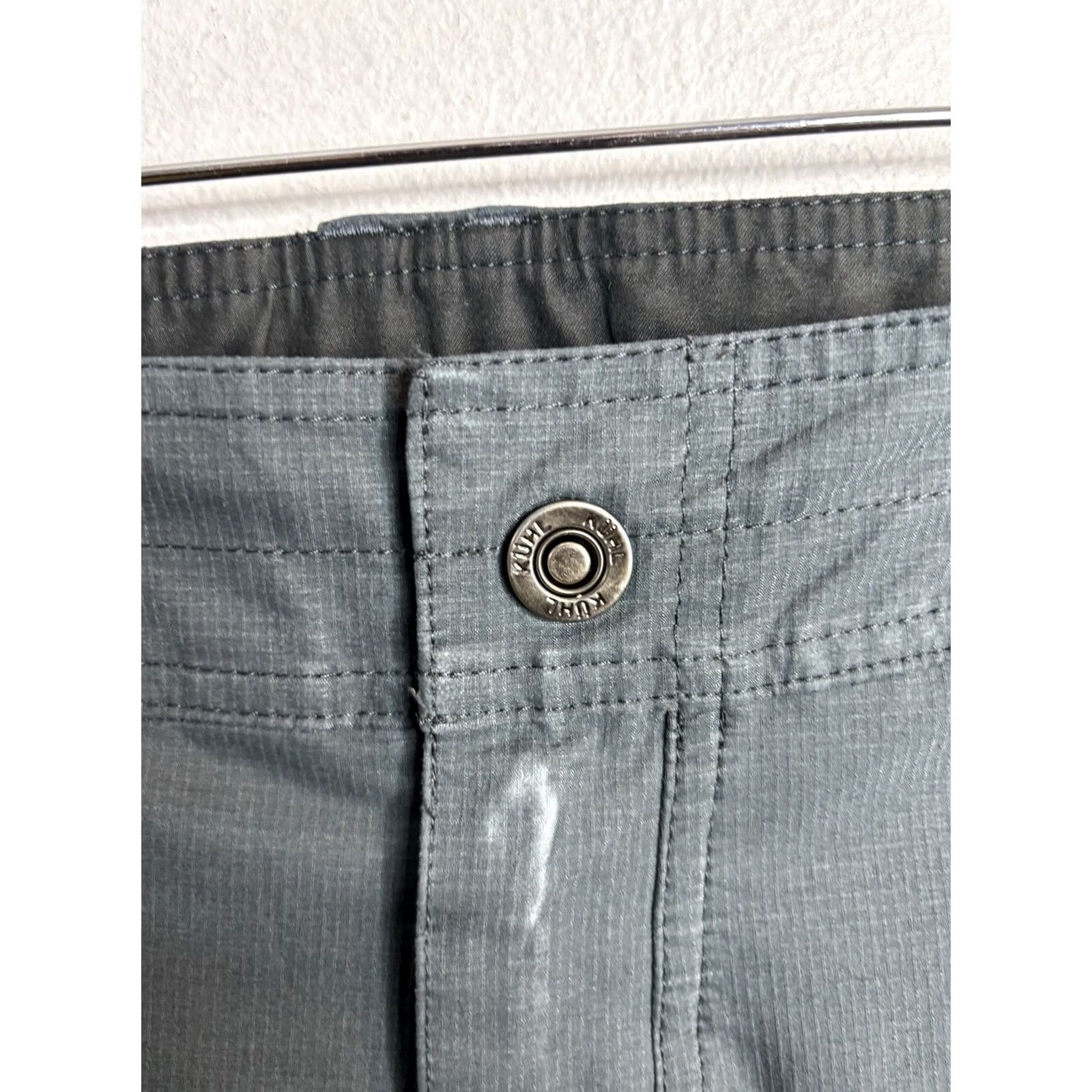Vintage Kuhl Silencr Pants Mens 42x30 Gray Outdoor Hike Tech Workwear Cargo Straight 5166 Size US 42 / EU 58 - 3 Thumbnail