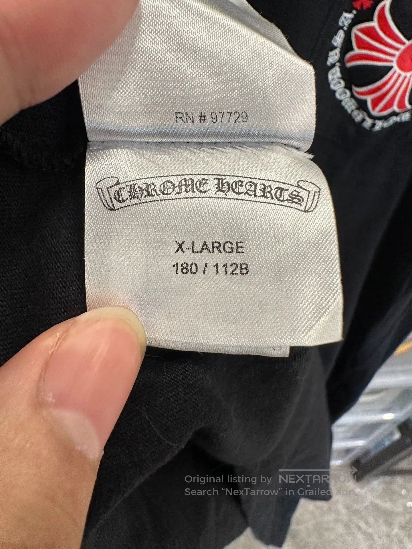 Chrome Hearts chrome hearts black short sleeve t-shirt. Size US XL / EU 56 / 4 - 6 Thumbnail