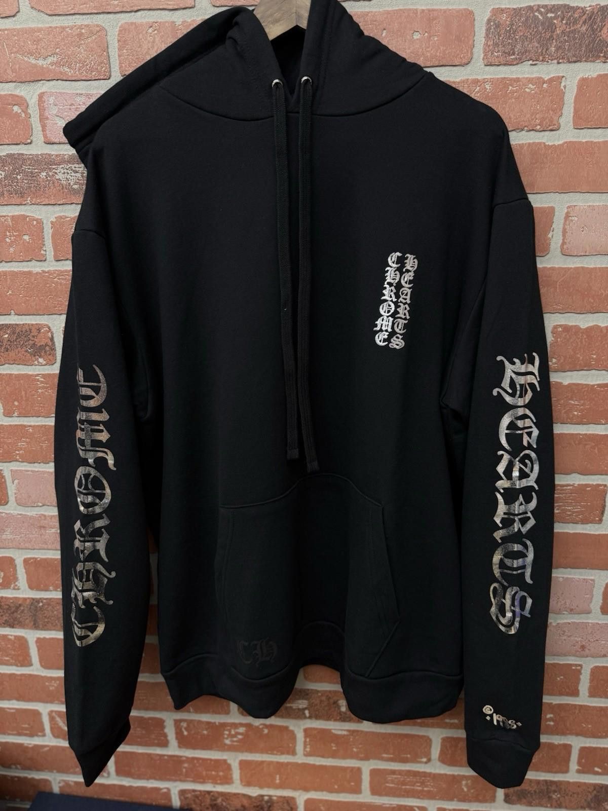 Chrome Hearts L - Authentic Chrome Hearts Black Silver Hoodie (NEW) Size US L / EU 52-54 / 3 - 6 Thumbnail