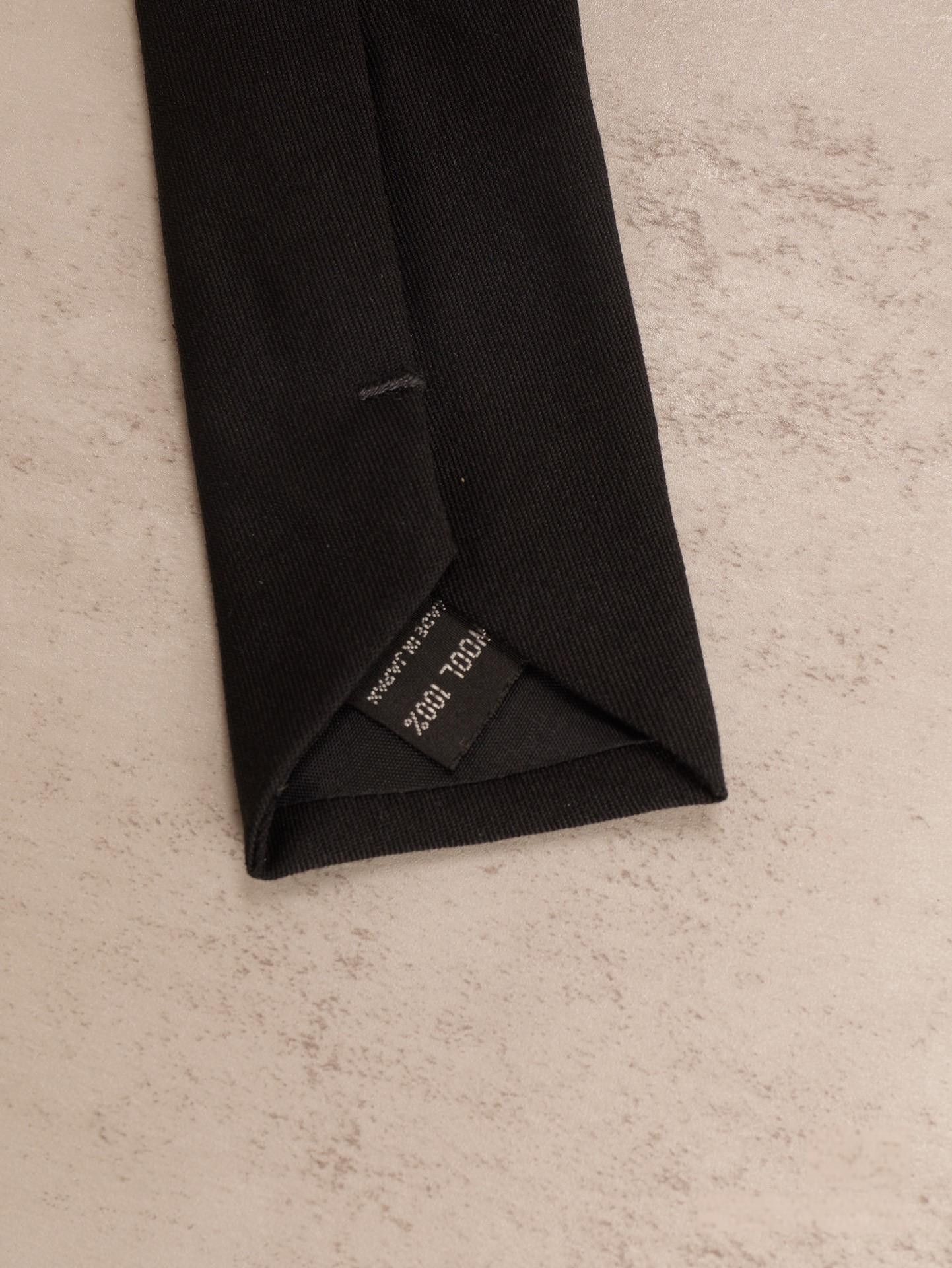 Yohji Yamamoto Yohji Yamamoto scissor embroidered tie Size ONE SIZE - 3 Thumbnail