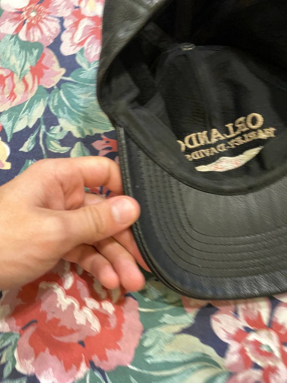 Harley Davidson Hats Vintage Harley Davidson big logo Cap Y2K streetwear Size ONE SIZE - 13 Thumbnail