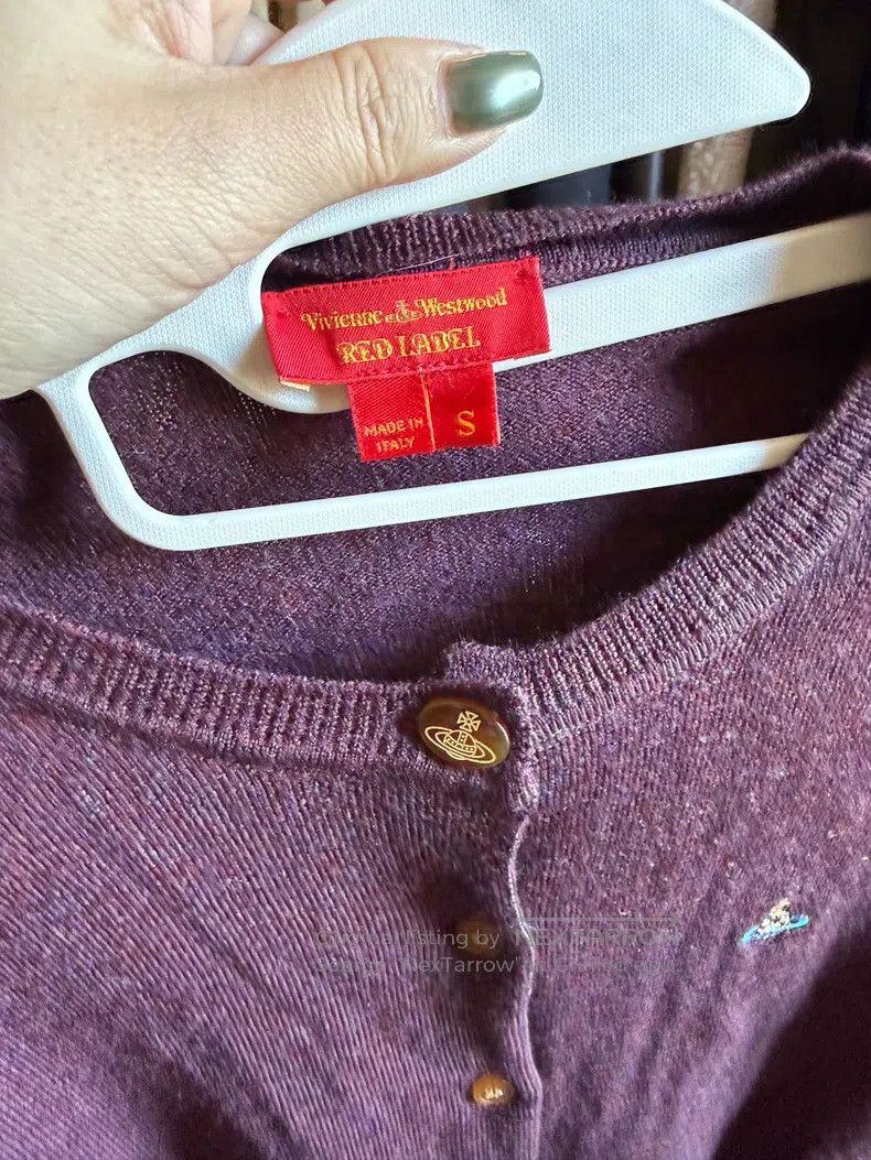 Vivienne Westwood Vivienne Westwood Classic knitted cardigan Size S / US 4 / IT 40 - 3 Thumbnail