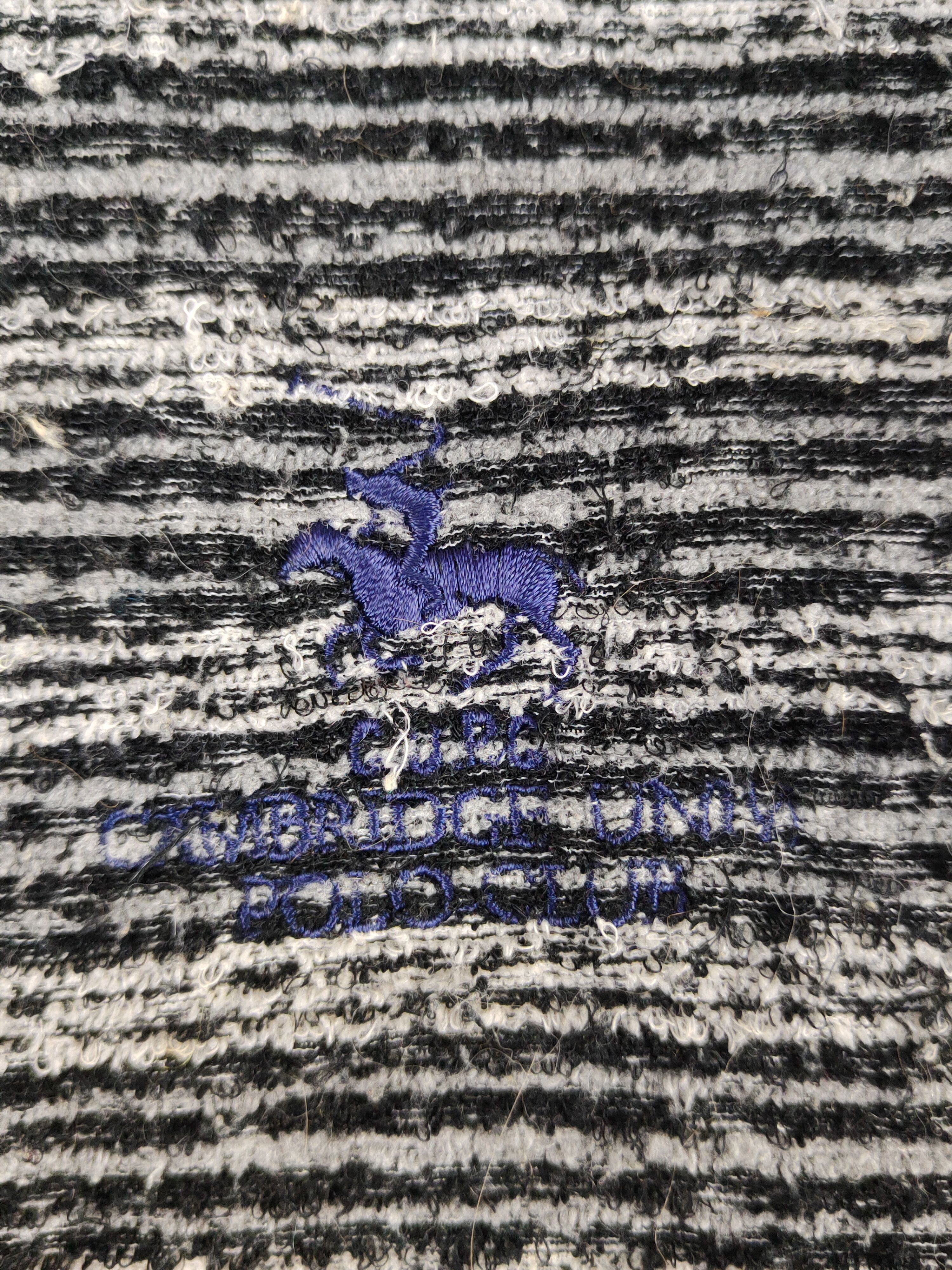 Homespun Knitwear Cambridge Polo Club stripe Knitwear Sweatshirt vtg #W1555 Size US XL / EU 56 / 4 - 5 Thumbnail