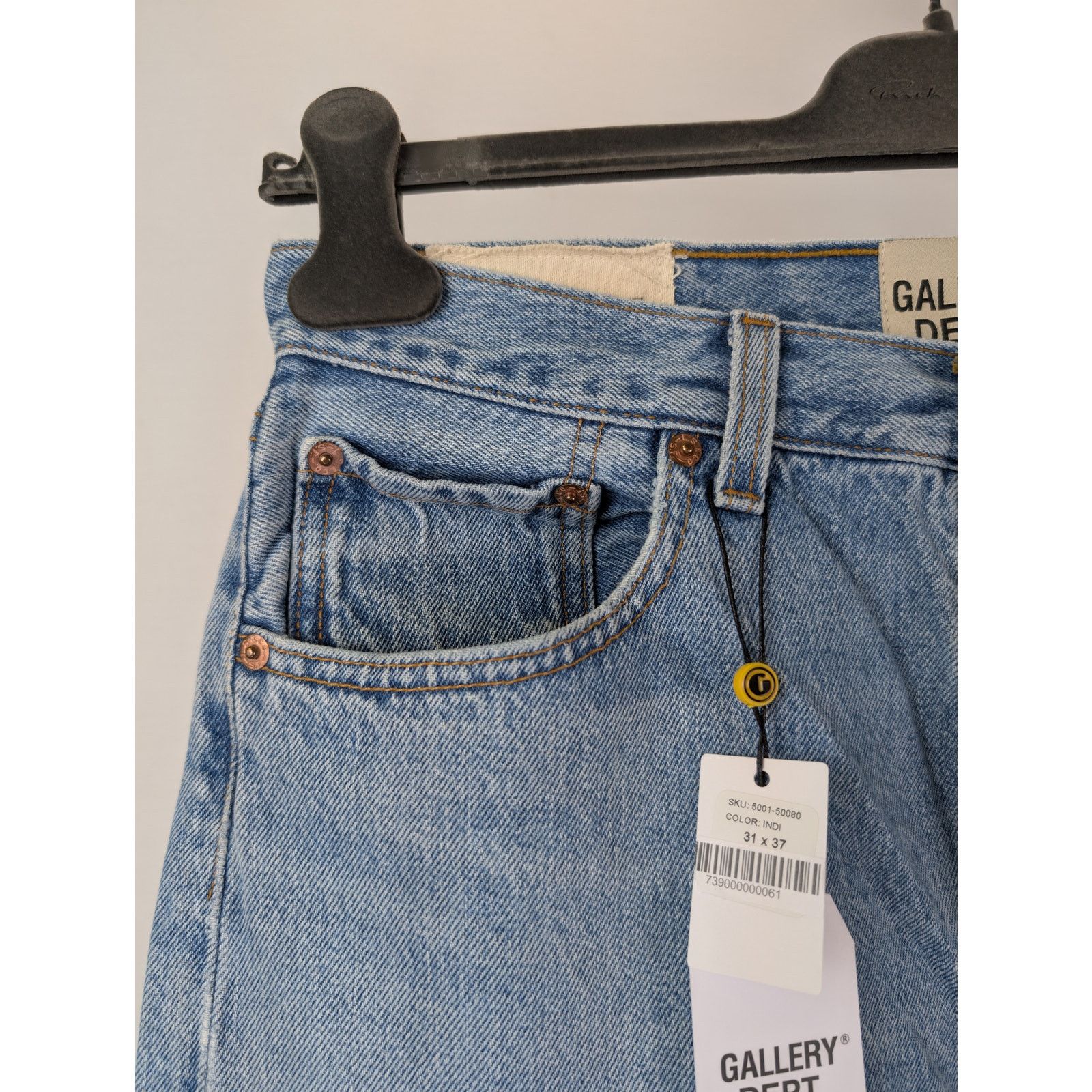 Gallery Dept. o1rshd1 Denim Jean Pants in Indigo Blue Size US 31 - 6 Thumbnail