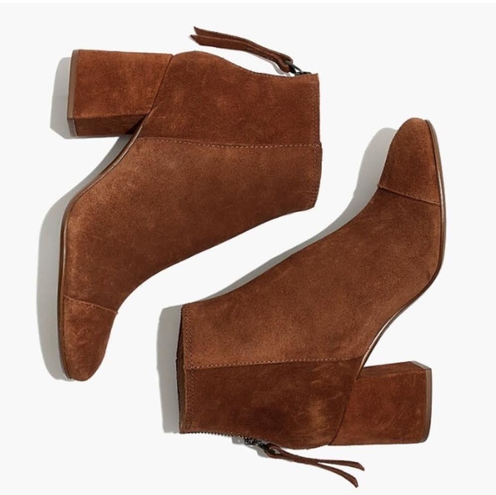 image of Madewell Jillian Boot In Camel in Brown, Women's (Size 8)