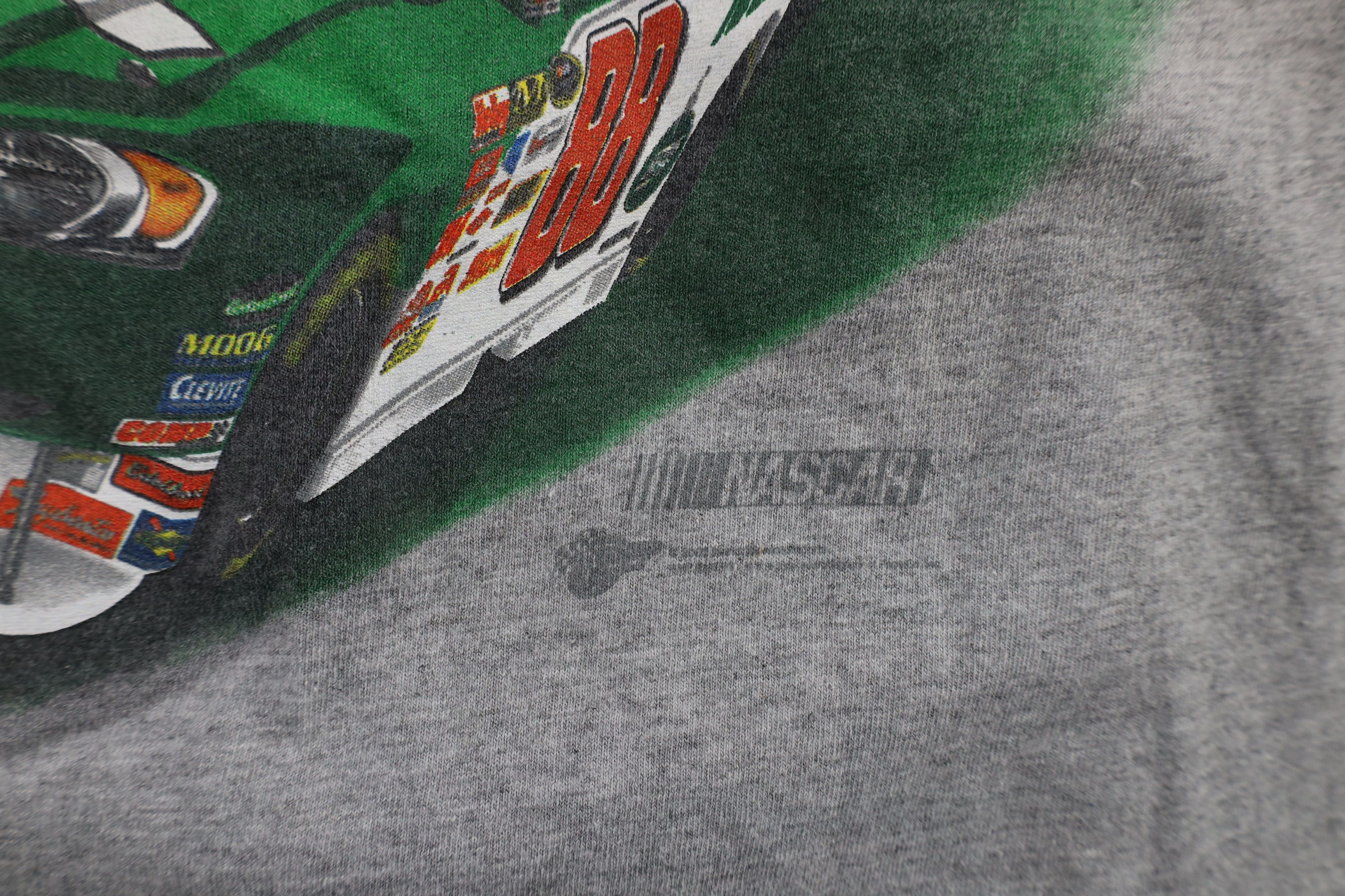 Vintage Vintage Y2K NASCAR Energy Dale Earnhardt Jr Racing T-Shirt Size US XL / EU 56 / 4 - 5 Thumbnail