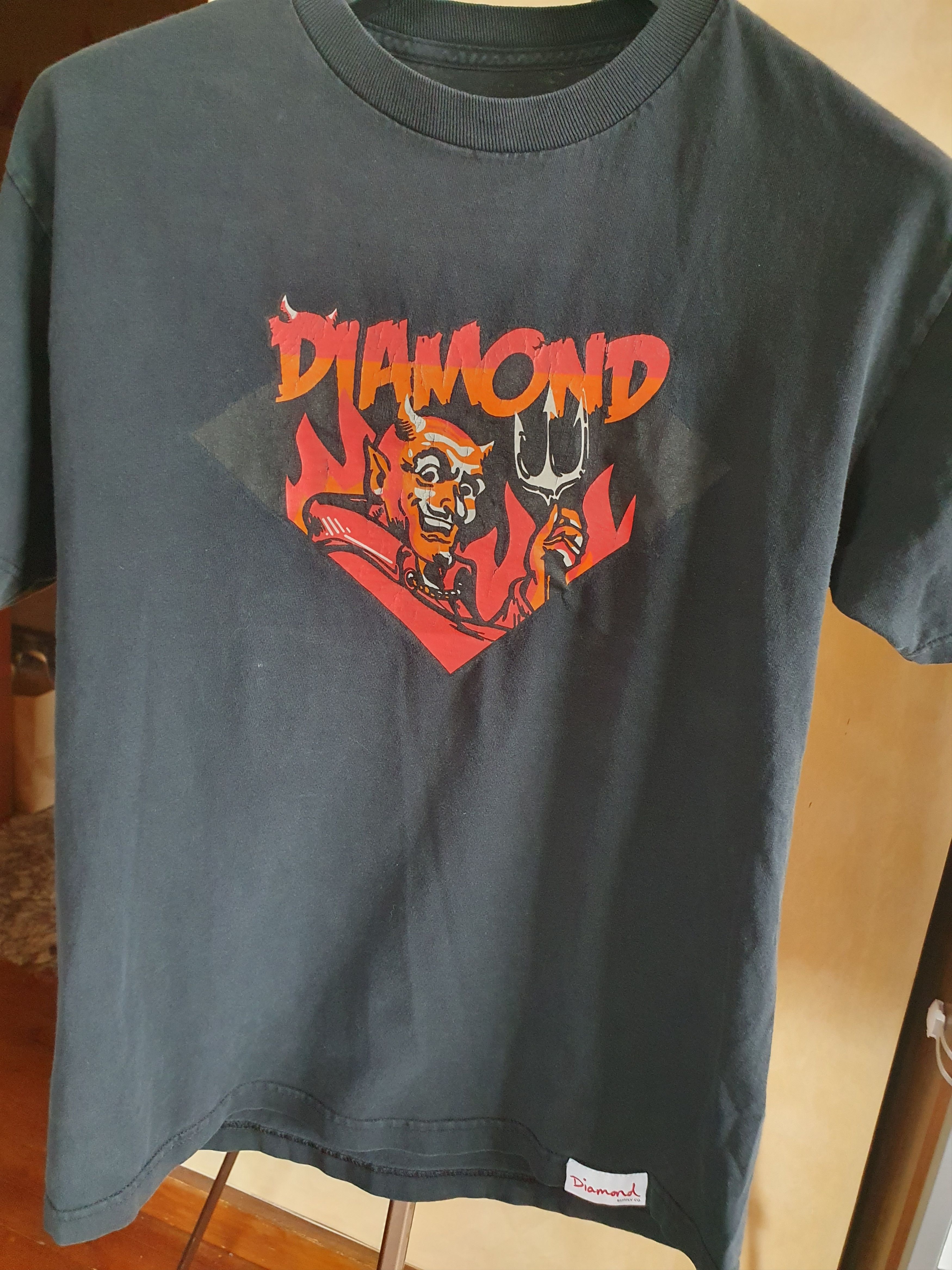 Diamond Supply Co. × Vintage Diamond Supply Co See You Soon Devil Double Sided tee Size US M / EU 48-50 / 2 - 6 Thumbnail