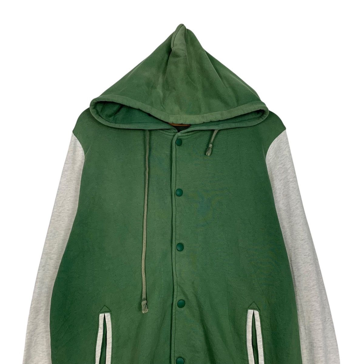Beams Plus Vintage Beams Hooded Varsity Jacket Size US L / EU 52-54 / 3 - 2 Thumbnail